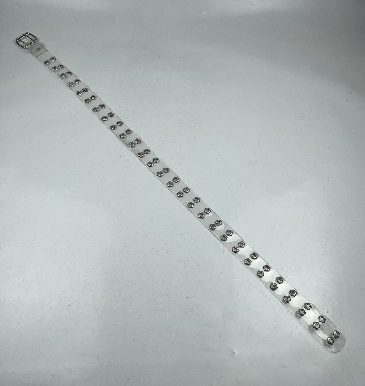 Japanese Brand transparent studded belt tc25 Size 36 - 2 Thumbnail