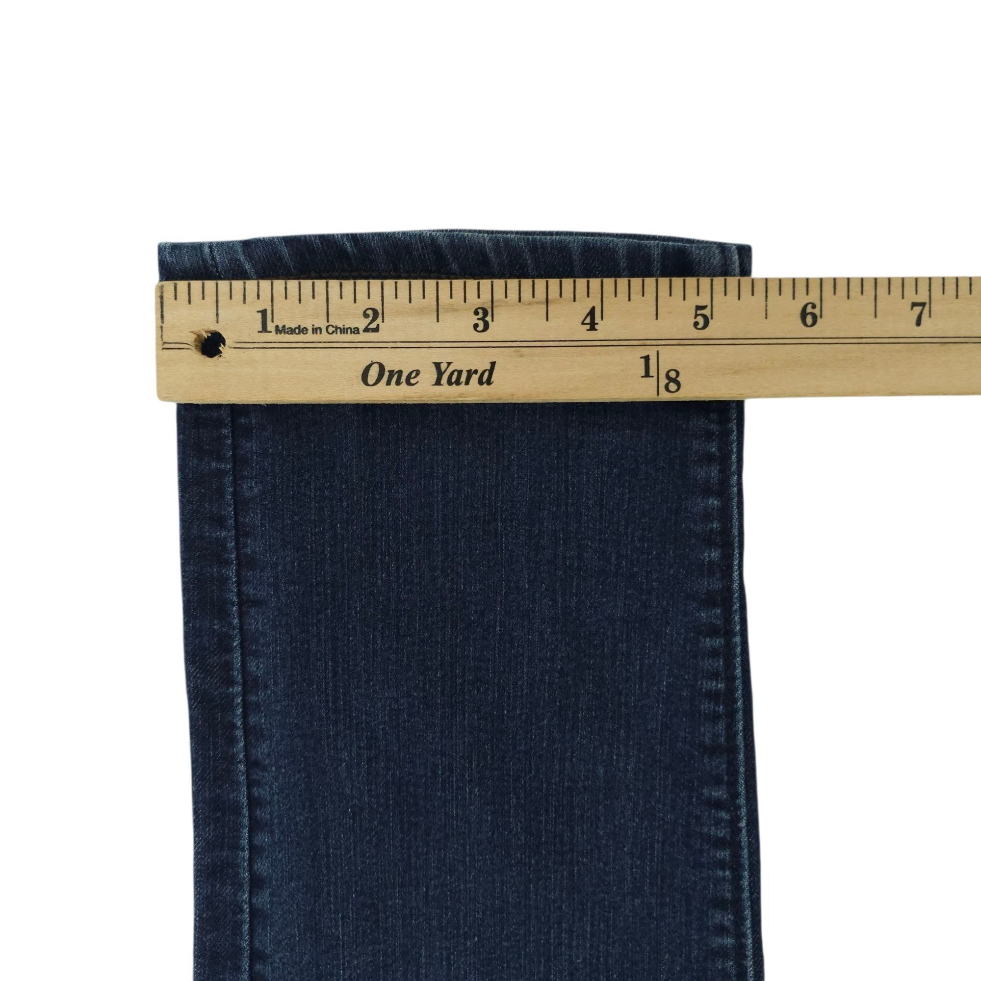 Loft Loft Modern Skinny Jeans Womens Size 28/6 Mid Rise Dark Wash Size 28" / US 6 / IT 42 - 6 Thumbnail