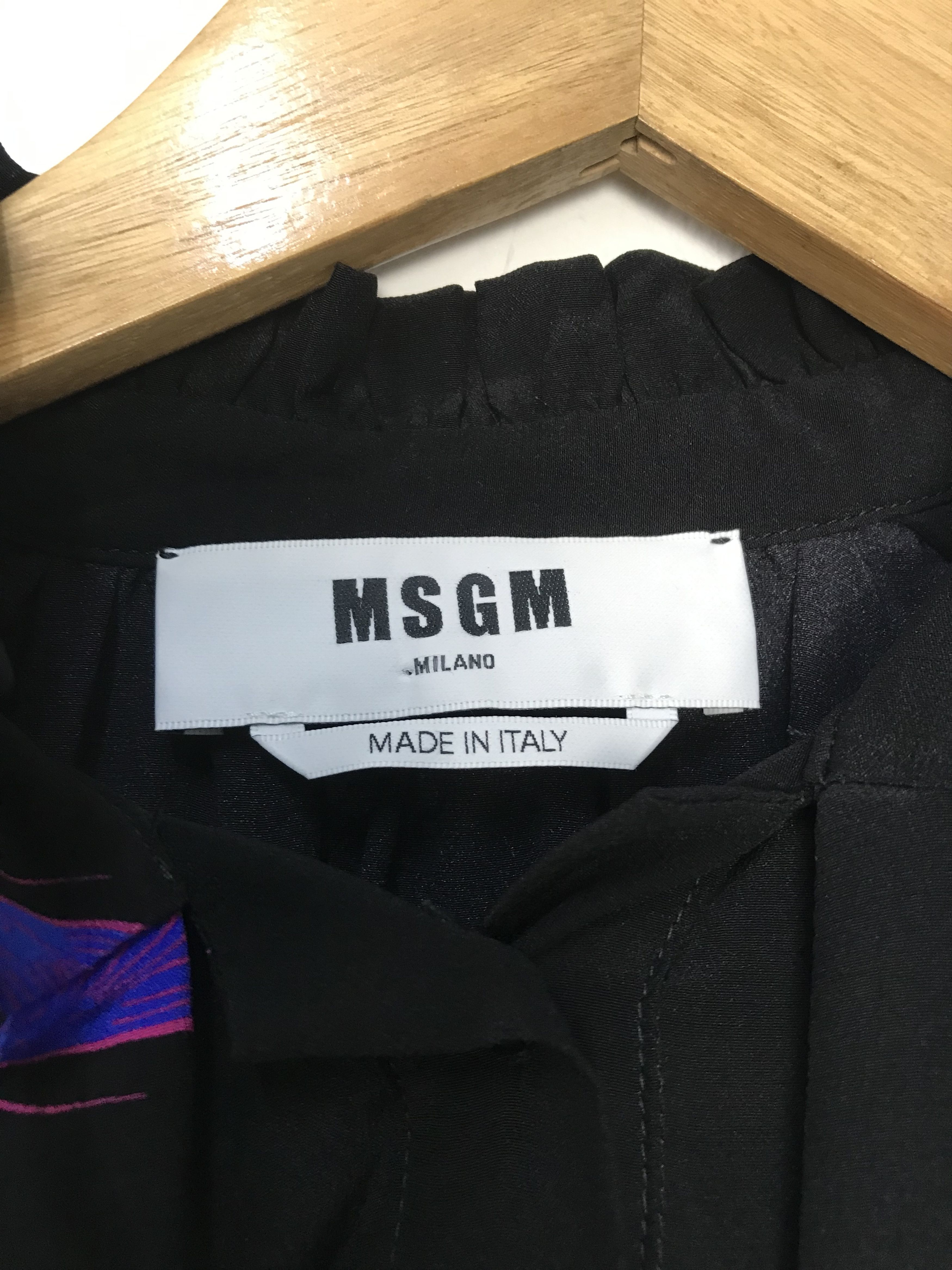 MSGM MSGM Milano Butterfly Button Shirt Size M / US 6-8 / IT 42-44 - 6 Thumbnail