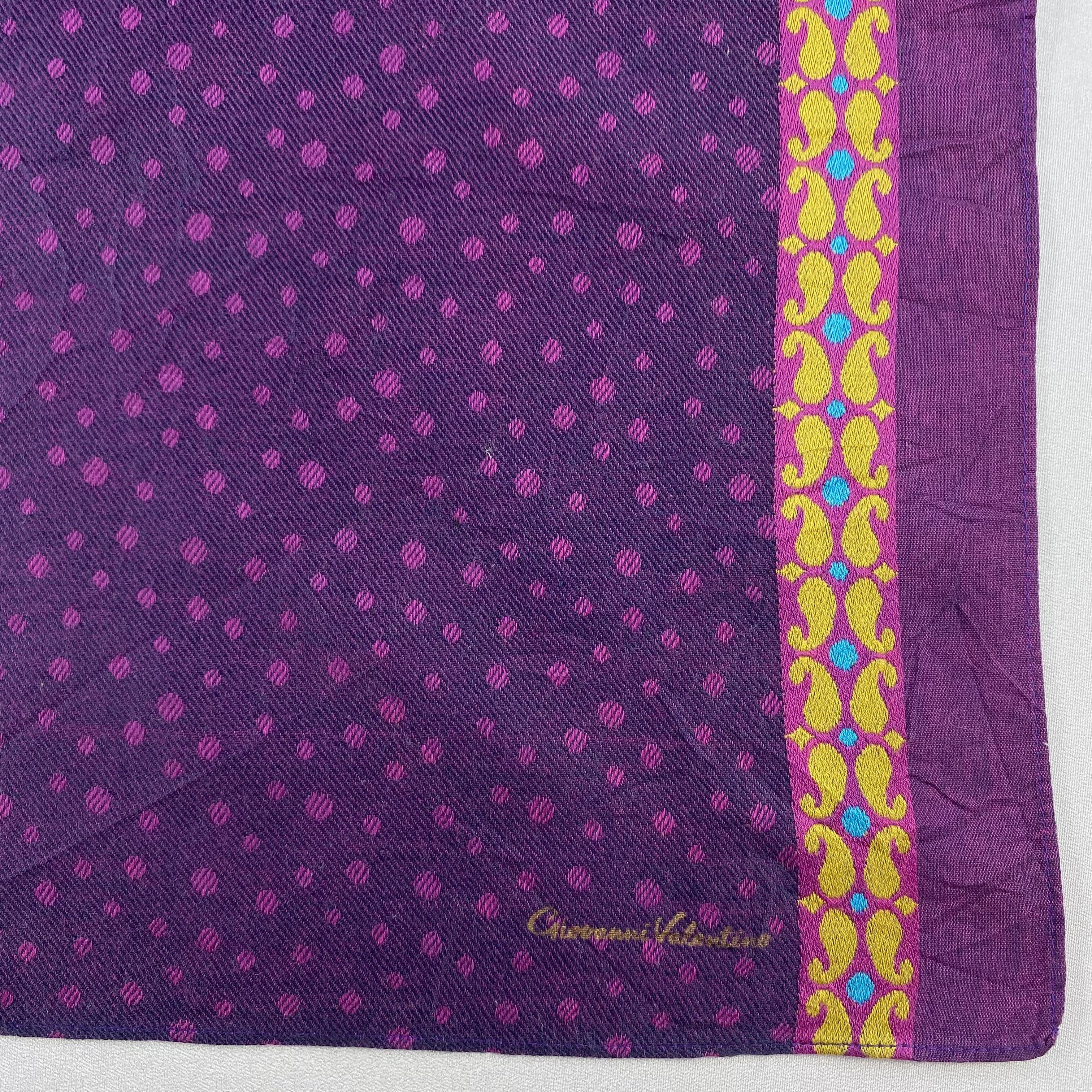 Giovanni Valentino × Vintage Giovanni Valentino Bandana/ Handkerchief / Neckerchief Size ONE SIZE - 3 Thumbnail