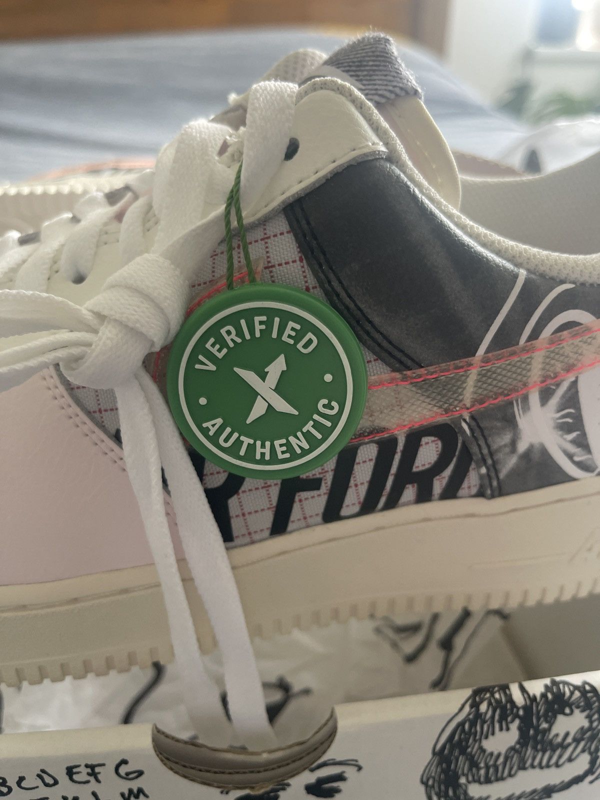 Nike AIR FORCE 1 Light soft pink pure platinum Size US 10 / EU 43 - 6 Thumbnail