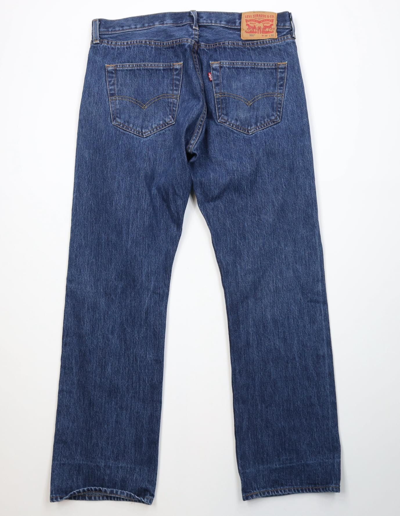 Levi's Vintage Y2K Levis 501xx Button Fly Original Fit Denim Jeans Size US 34 / EU 50 - 9 Thumbnail