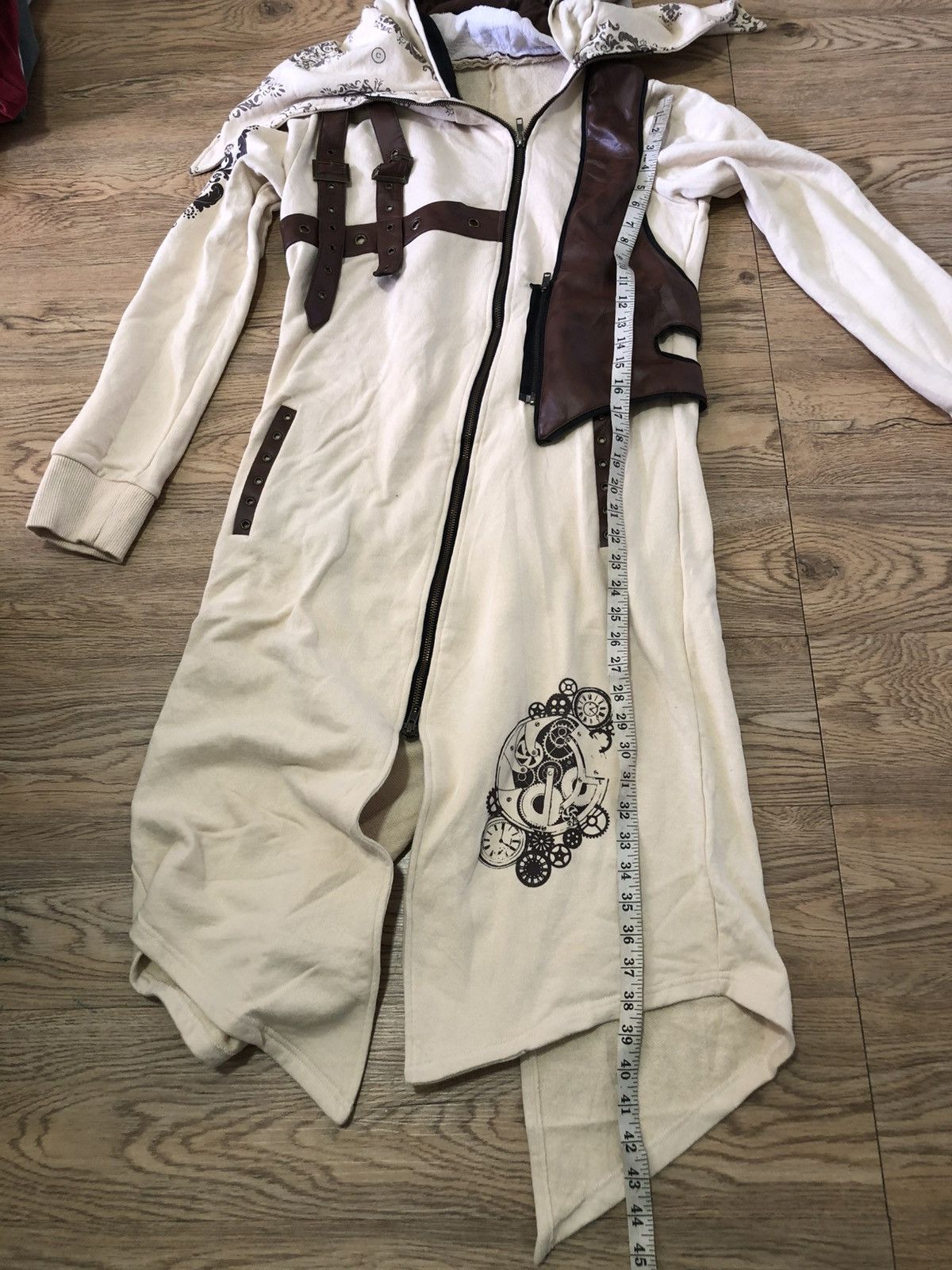 Le Grande Bleu (L.G.B.) H.Naoto Steam punk hoodie Size US M / EU 48-50 / 2 - 8 Thumbnail