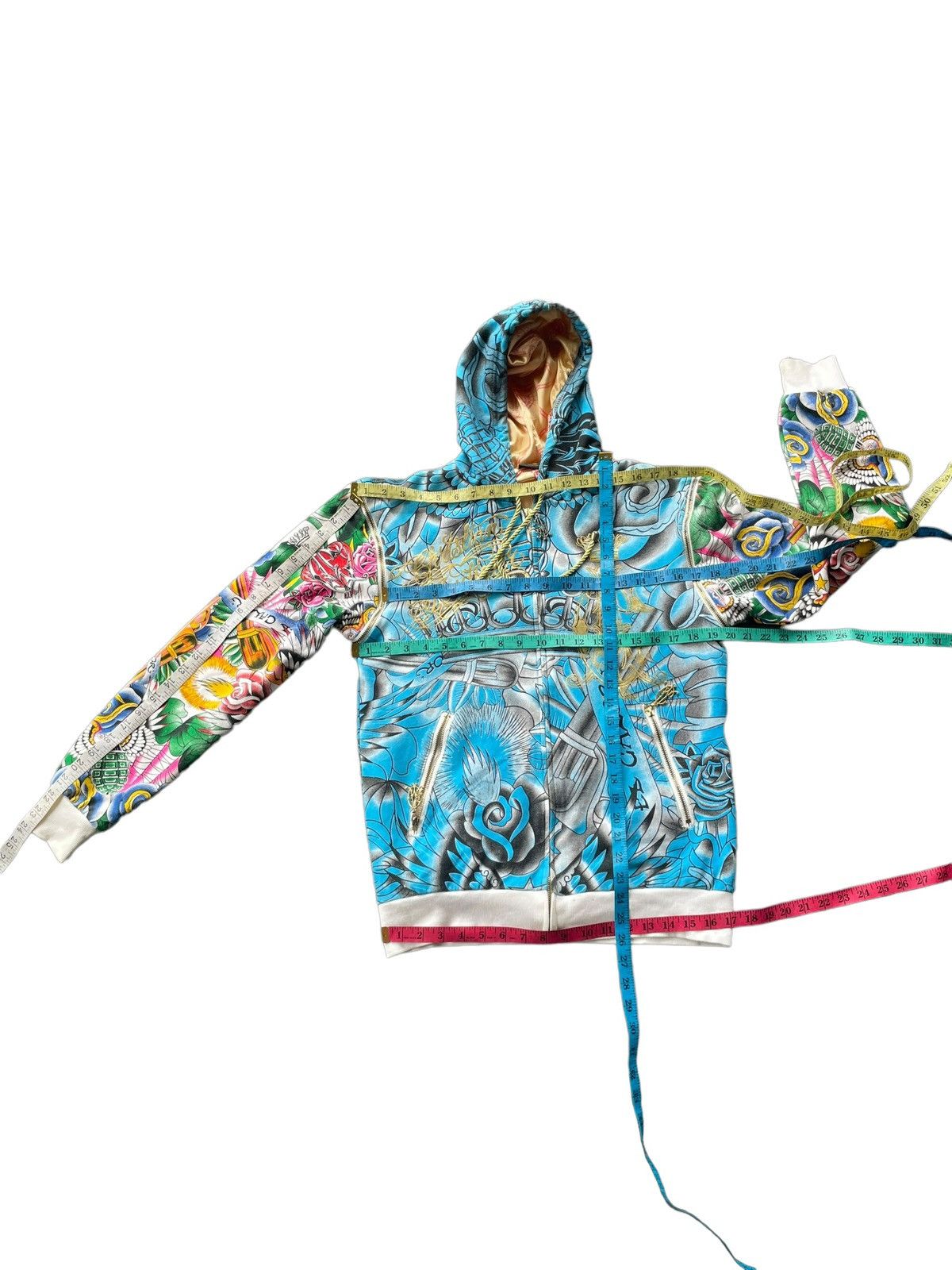 Christian Audigier Christain Audiger Zipper Hoodie Size US M / EU 48-50 / 2 - 21 Thumbnail