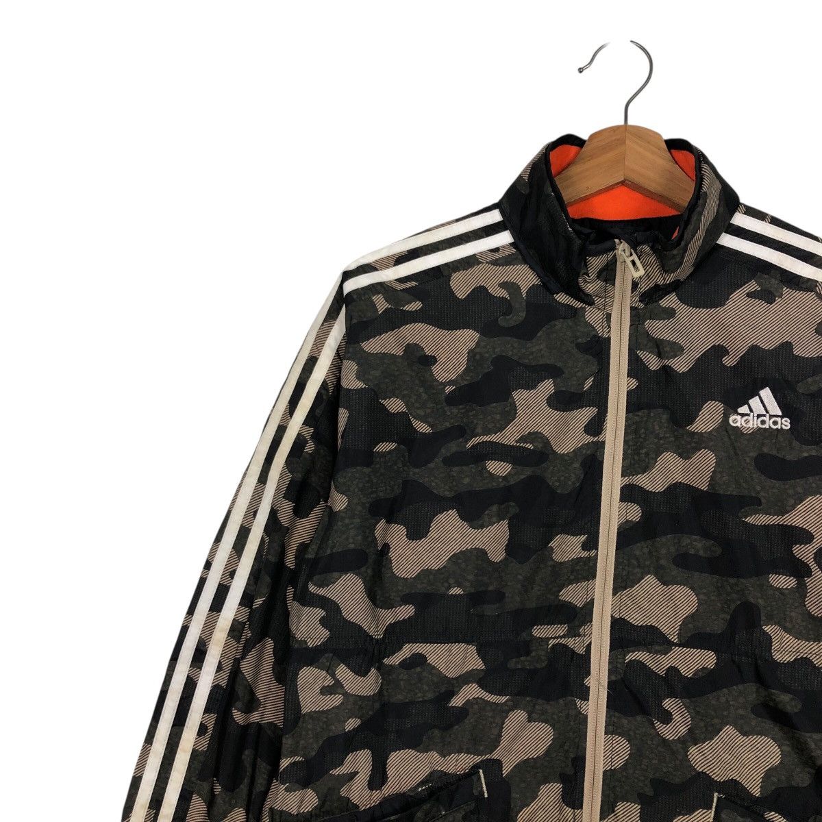 Adidas 📌Light Zipper Jacket Adidas Camo Design Size US M / EU 48-50 / 2 - 8 Thumbnail