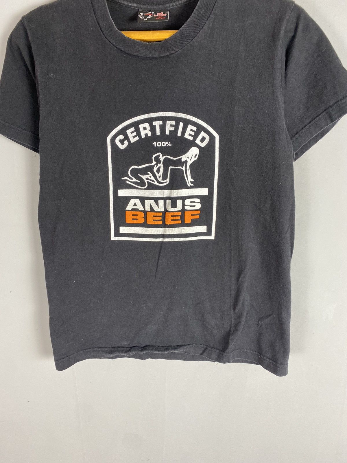 Band Tees Vintage certified anus beef tee T-shirt polo crazy Size US S / EU 44-46 / 1 - 3 Thumbnail