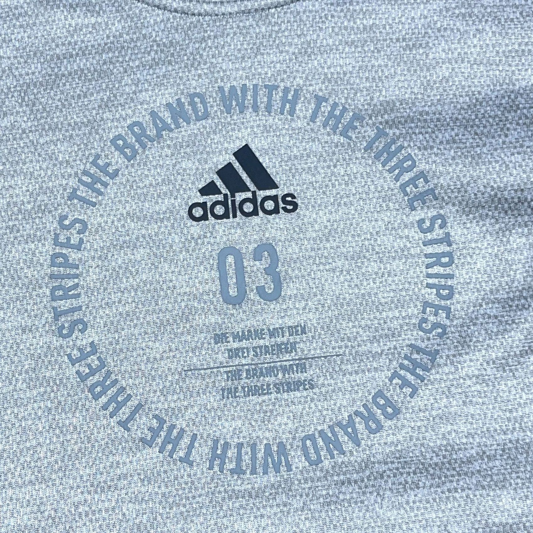 Adidas Adidas Hoodie Men Medium Gray Black Pullover Performance Sweatshirt Active Gym Size US M / EU 48-50 / 2 - 4 Thumbnail