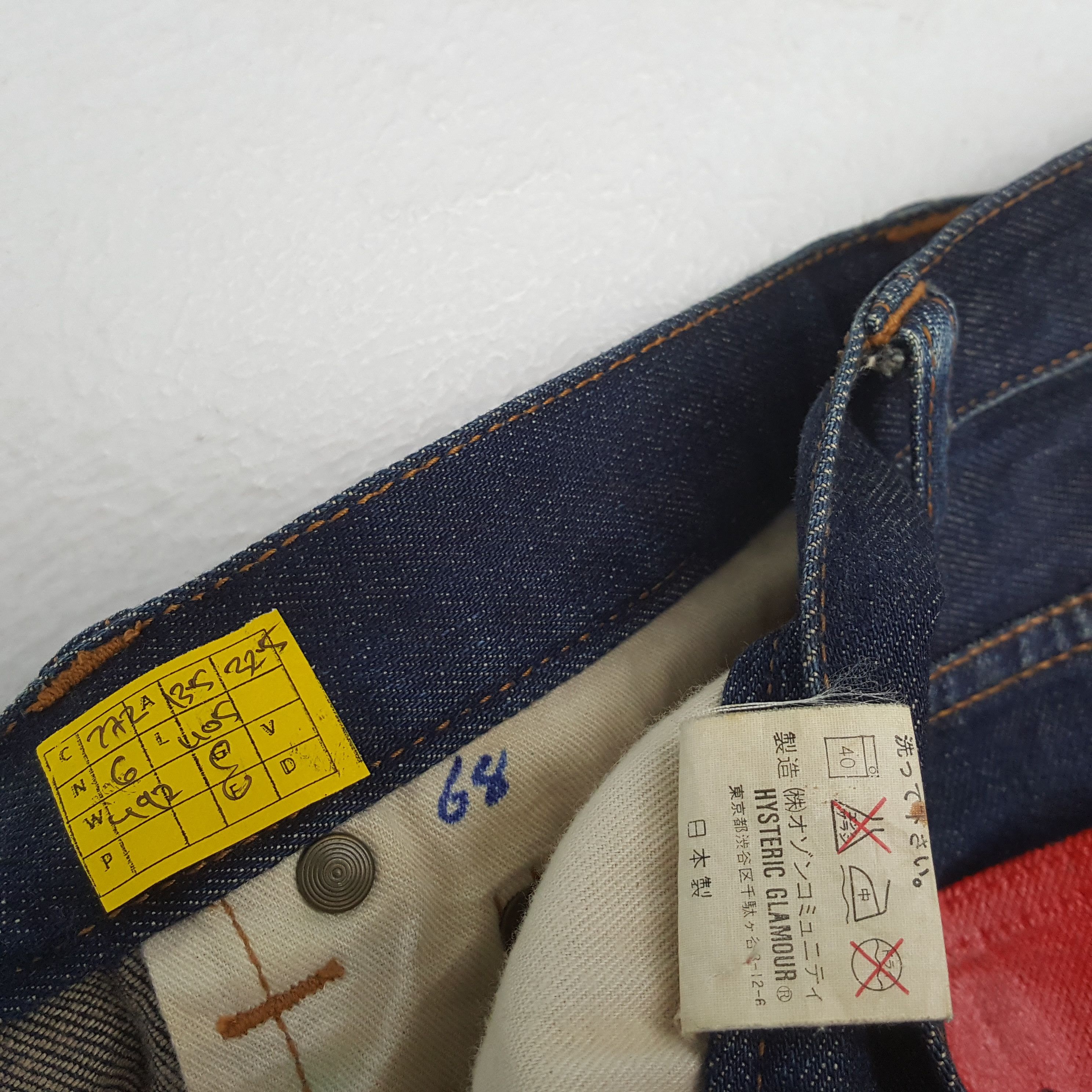 Hysteric Glamour × Japanese Brand × Vintage Vintage HYSTERIC GLAMOUR Japanese Fashion Brand Jeans Size US 27 - 13 Thumbnail