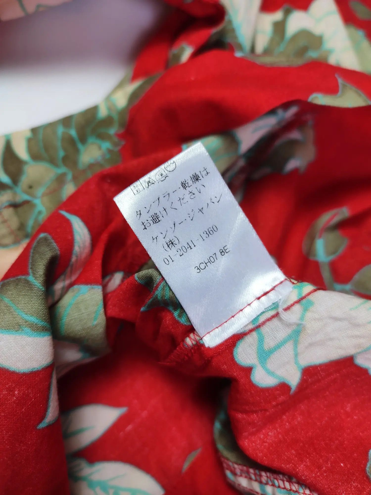 Japanese Brand × Kenzo Vintage Kenzo Paris Floral button shirt Size S / US 4 / IT 40 - 10 Thumbnail