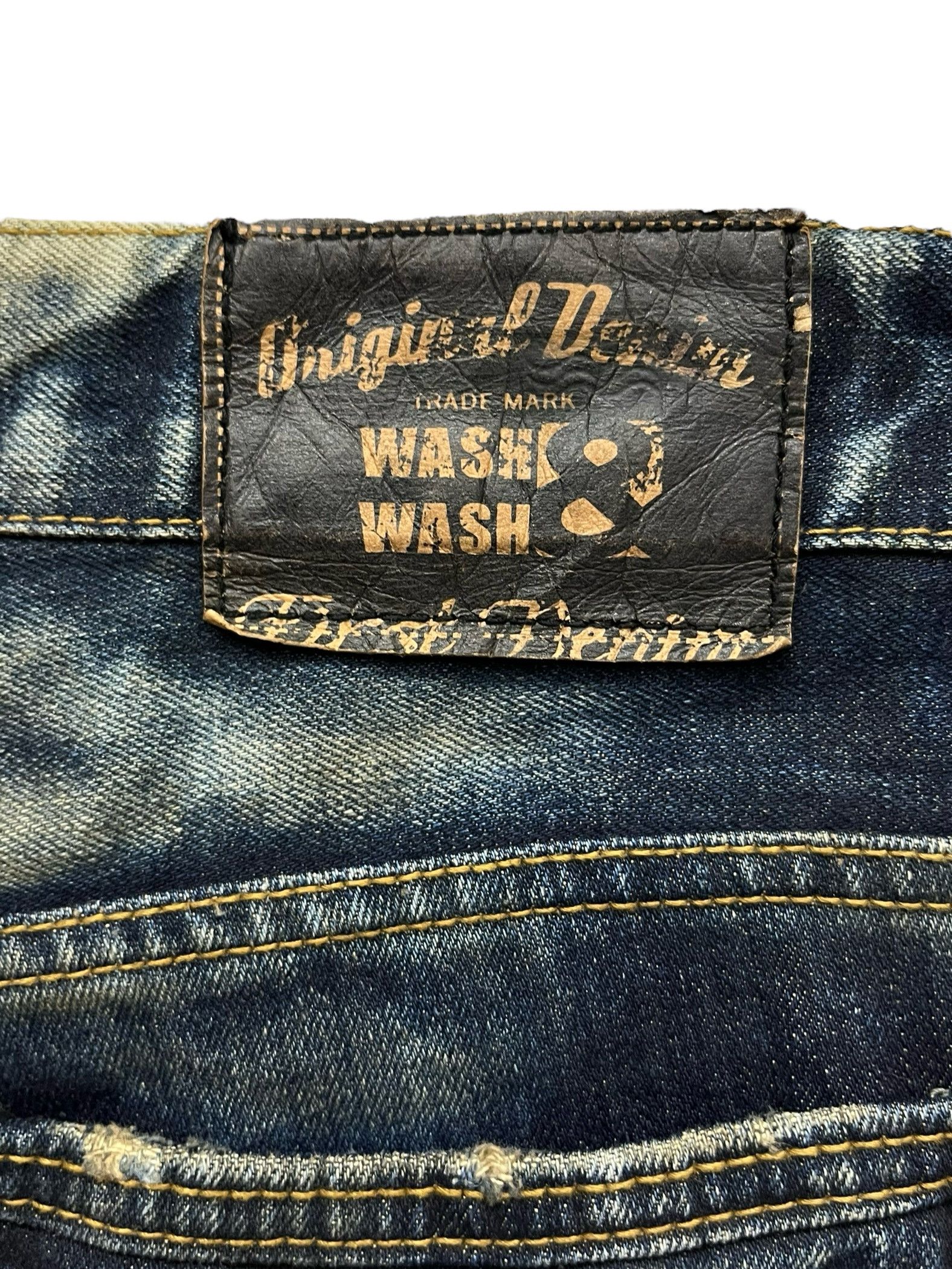 Seditionaries 🔥CRAZY Mudwash Seditionaries Punk Slim Fit Denim Size US 29 - 10 Thumbnail