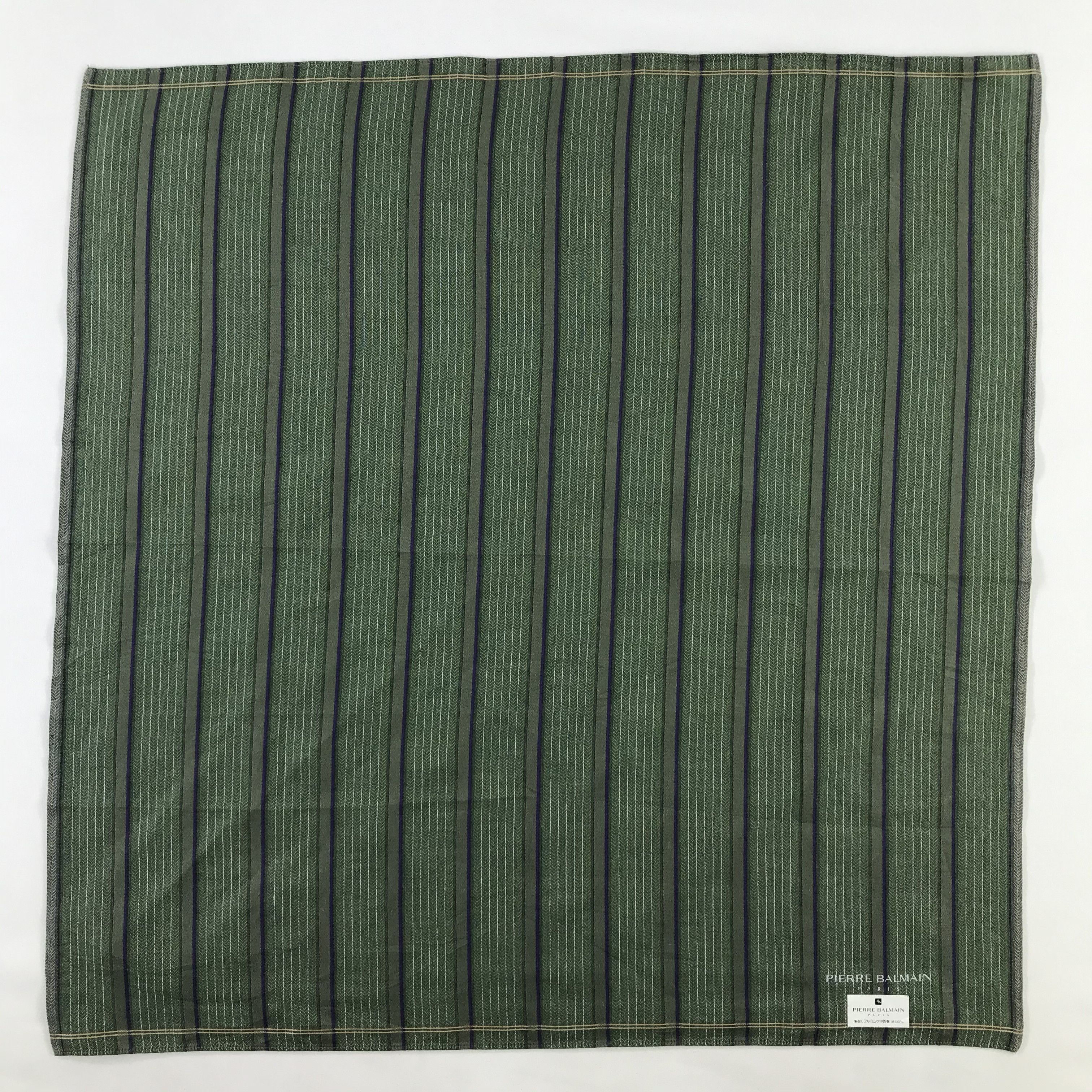 Pierre Balmain × Vintage Pierre Balmain Bandana / Handkerchief / Neckerchief - S1044 Size ONE SIZE - 1 Thumbnail