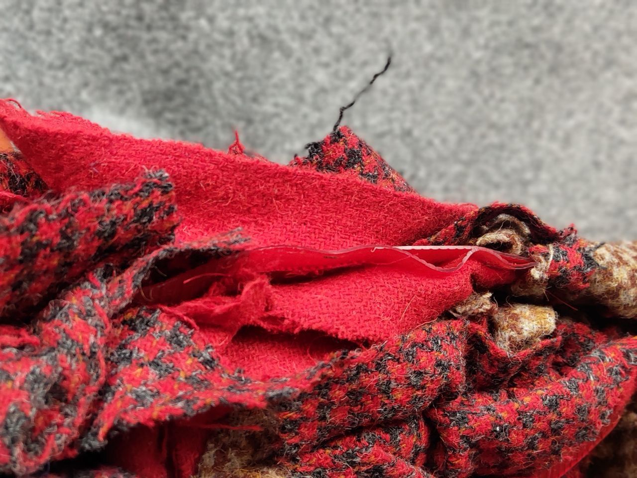 Harris Tweed Vintage Handmade Harris Tweed Women's bag with one handle Size ONE SIZE - 12 Thumbnail