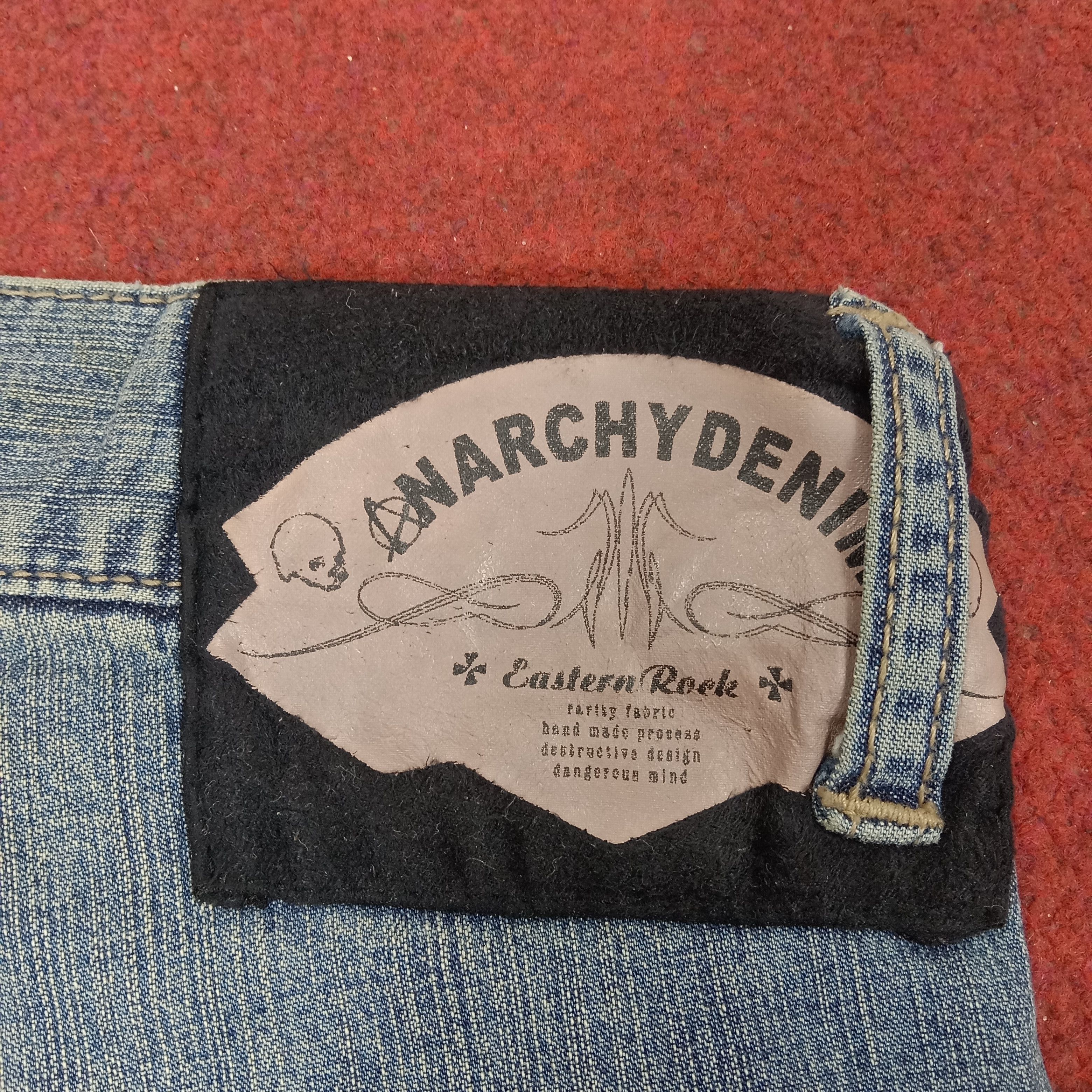 PPFM × Vintage PPFM Anarchy Denim Japanese Rare Fashion Design Jeans Size US 34 / EU 50 - 17 Thumbnail