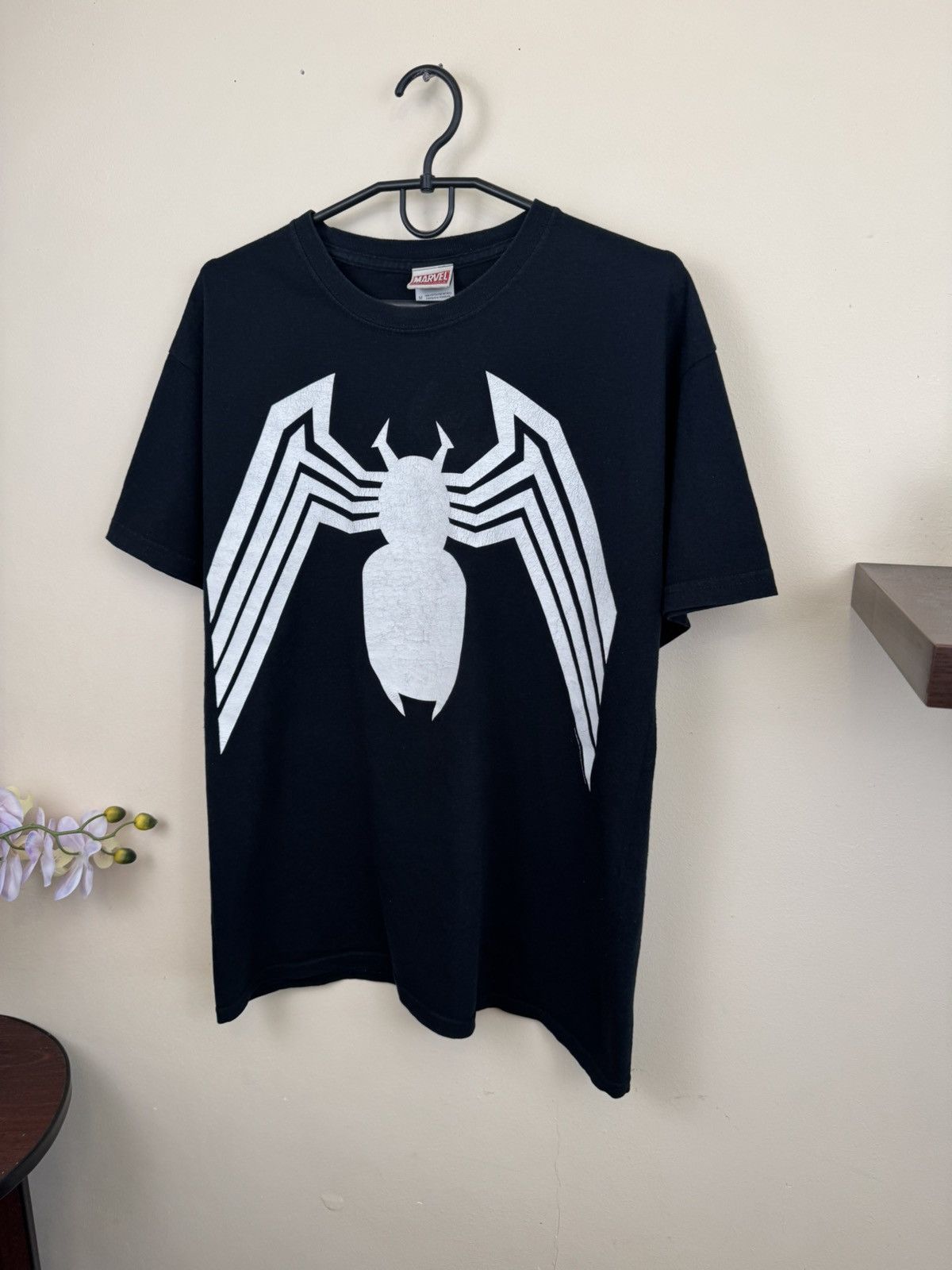 Marvel Comics Vintage Marvel Venom T shirt Black Spider Man sz M 2008 Y2K Size US M / EU 48-50 / 2 - 5 Thumbnail
