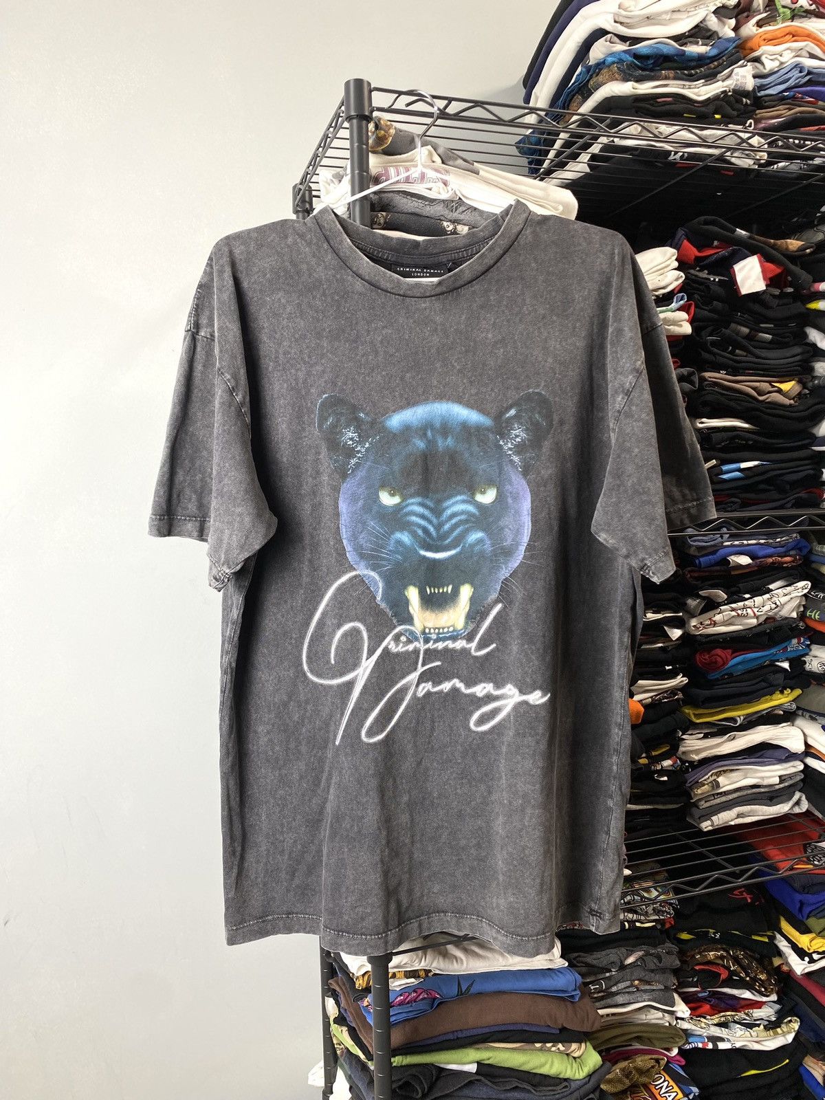 Criminal Damage Vintage Criminal Damage Tiger T Shirt Size US S / EU 44-46 / 1 - 1 Thumbnail