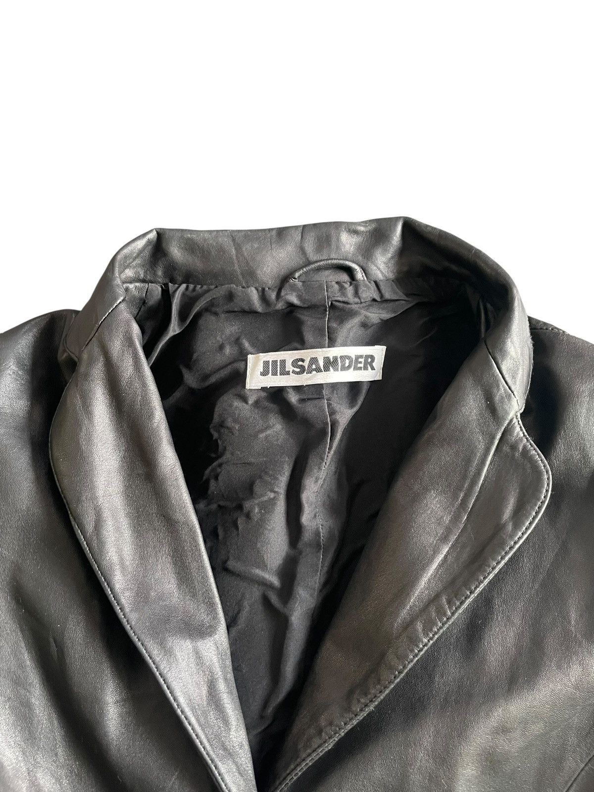 Jil Sander Jil Sander Leather Jacket Size XS / US 0-2 / IT 36-38 - 5 Thumbnail