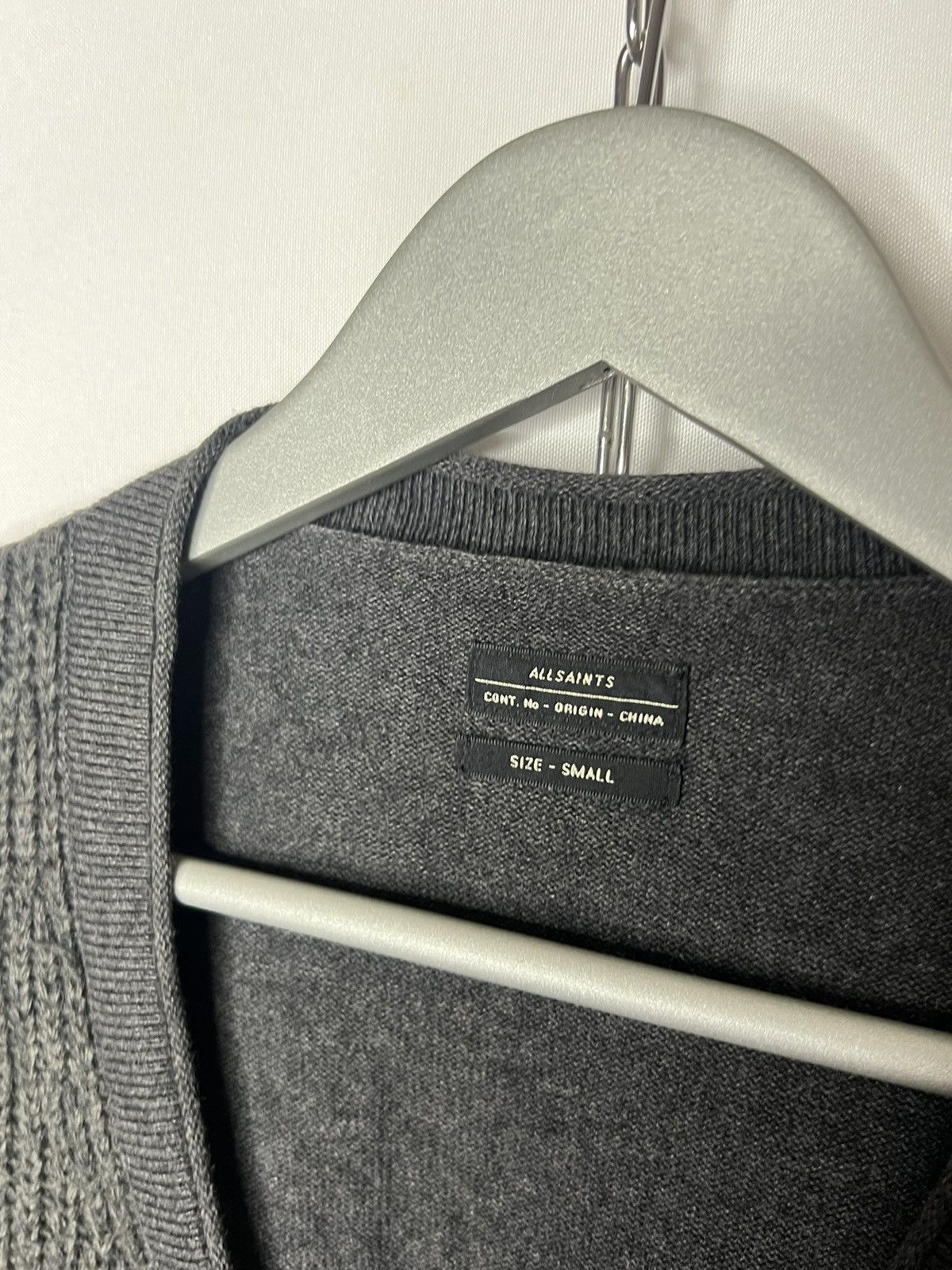 Other AllSaints Luxury Wool Full Zip Cardigan Jumper Pullover Size US S / EU 44-46 / 1 - 8 Thumbnail