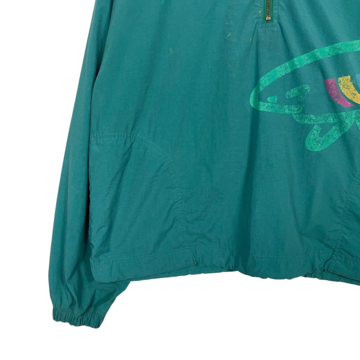 Japanese Brand Vintage 90s Greg Norman Surfing Halfzip Light Jacket Size US S / EU 44-46 / 1 - 3 Thumbnail