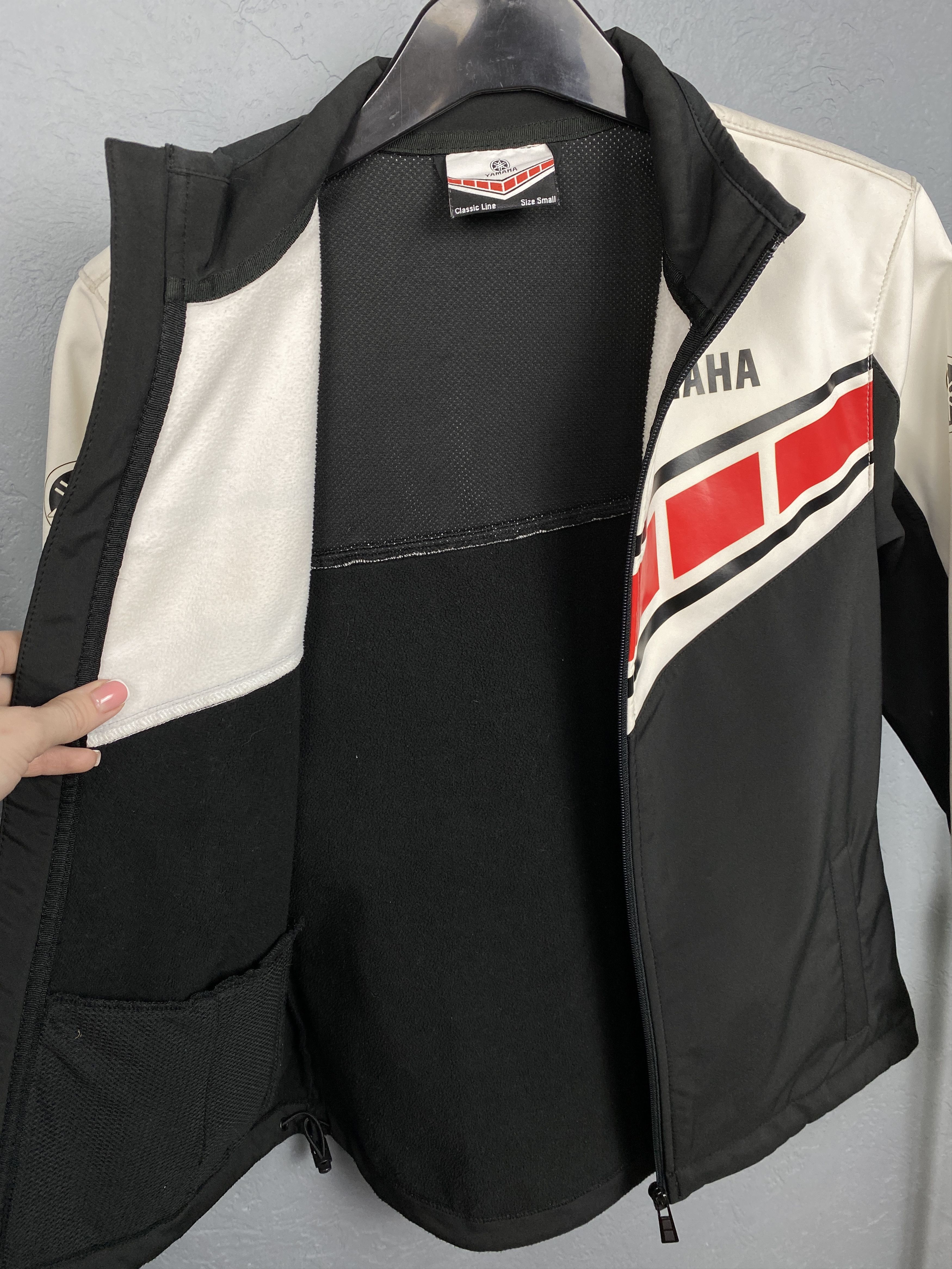 Vintage Yamaha Racing Vintage Womens Softshell Jacket Size S / US 4 / IT 40 - 8 Thumbnail