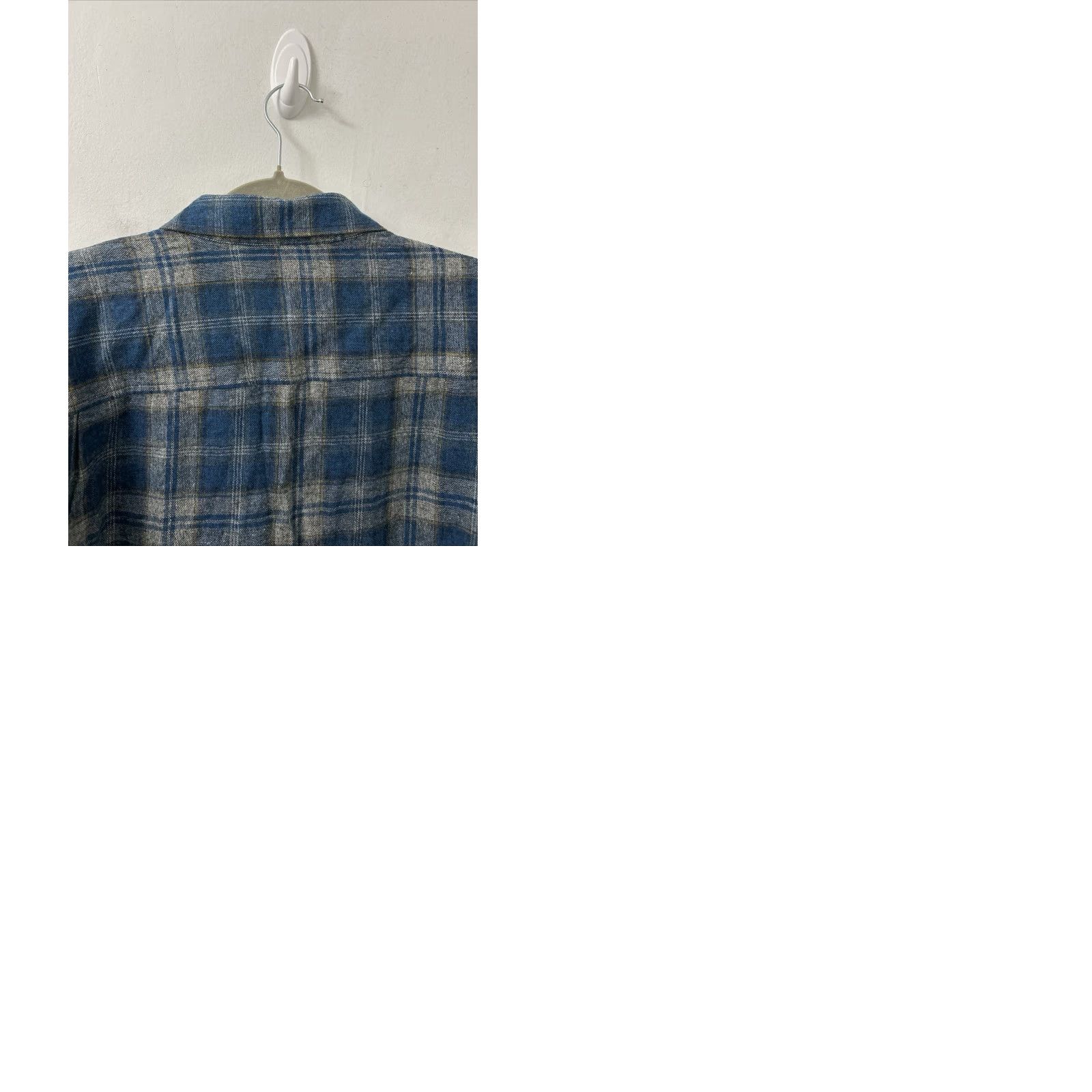 Weatherproof Weatherproof Vintage Shirt Mens XL Blue Gray Plaid Button Down L/S NWT Size US XL / EU 56 / 4 - 9 Thumbnail