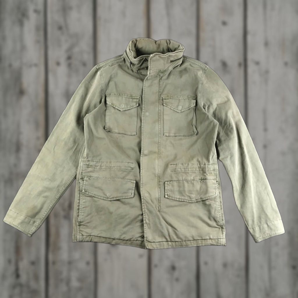 Old Navy VINTAGE Old Navy Field Jacket Women S Green Full Zip Military Army Chore Outdoor Size S / US 4 / IT 40 - 1 Thumbnail