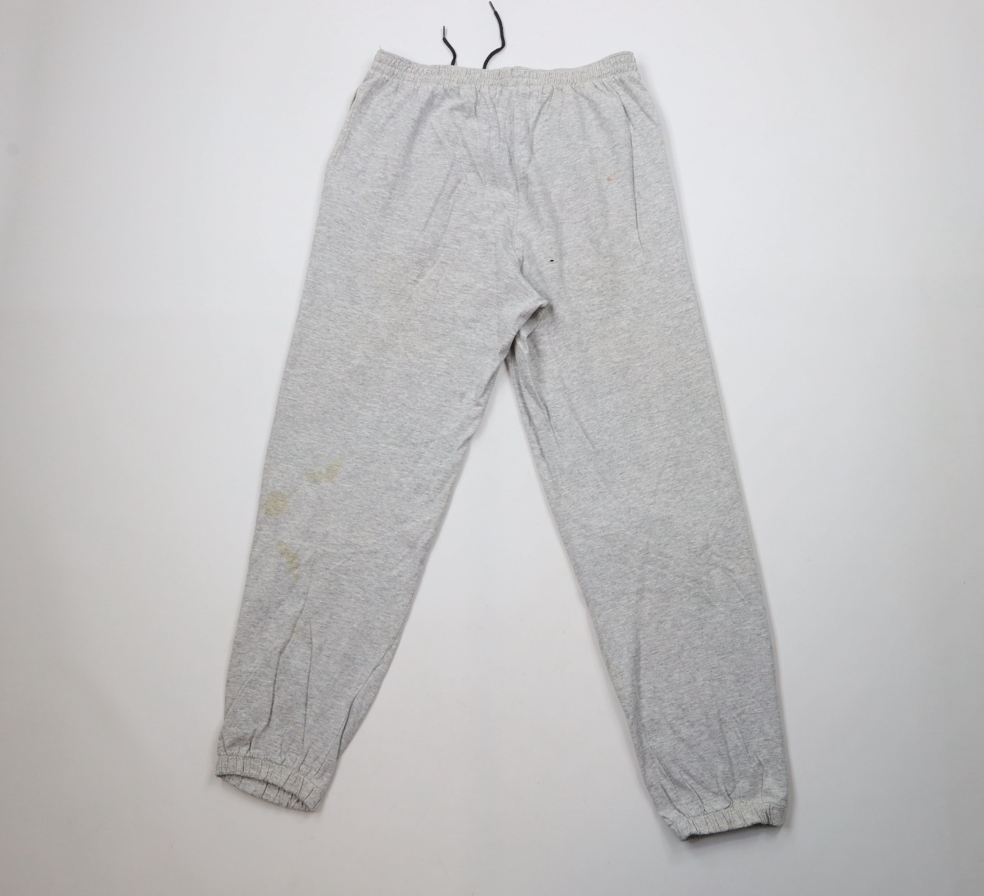 Nike × Vintage Vintage 90s Nike Spell Out Travis Scott Mini Swoosh Joggers Size US 34 / EU 50 - 11 Thumbnail