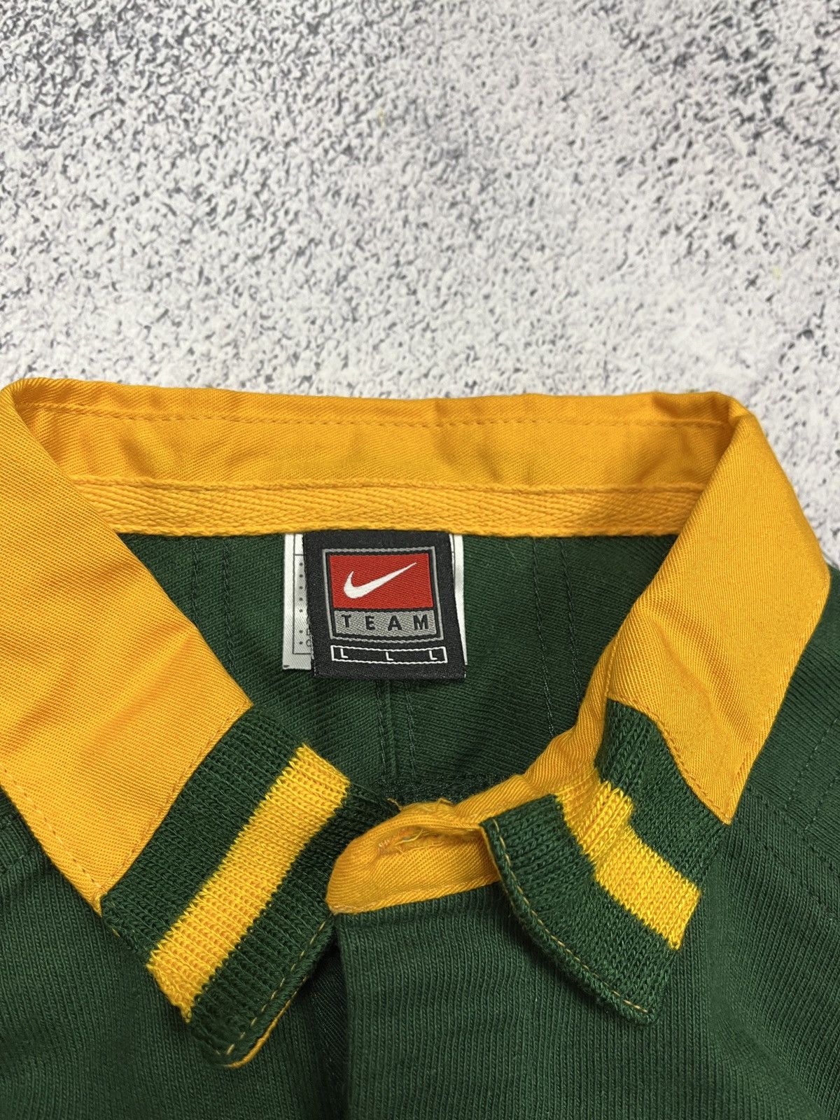 Nike × Vintage Vintage Nike Rugby Shirt Castle Lager South Africa Rugby Size US L / EU 52-54 / 3 - 9 Thumbnail