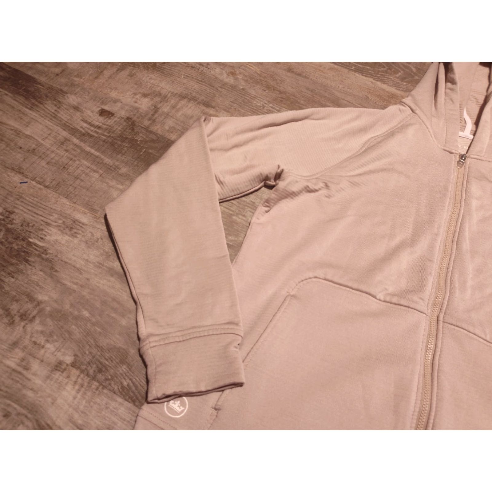 Peter Millar VINTAGE Peter Millar Women's Golf Hoodie Jacket Full-Zip Casual Spring Fall Summer Medium Stone Logo Size M / US 6-8 / IT 42-44 - 3 Thumbnail