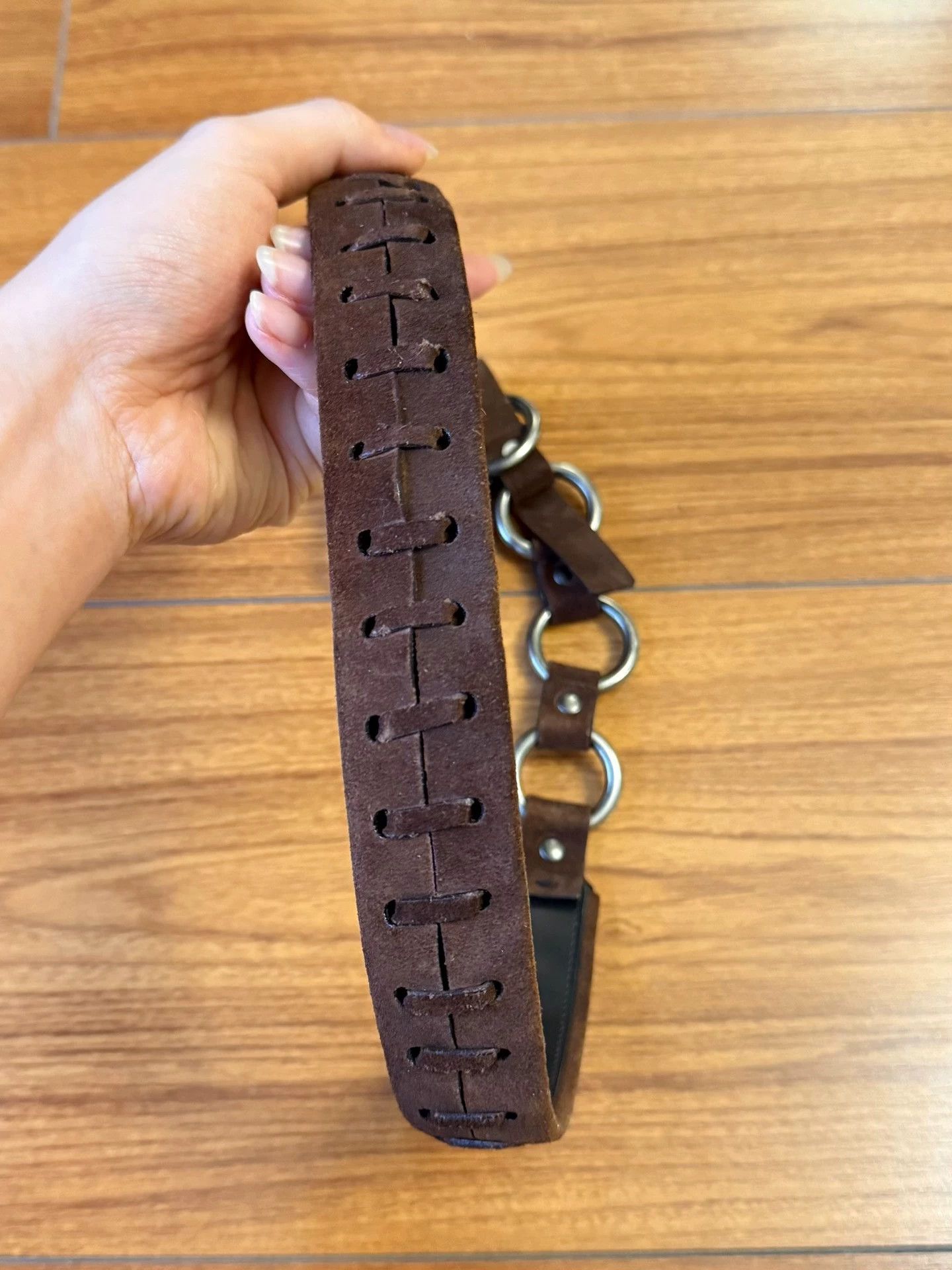 Saint Laurent Paris Saint Laurent Gypsy Suede Belt 80cm Size ONE SIZE - 2 Thumbnail