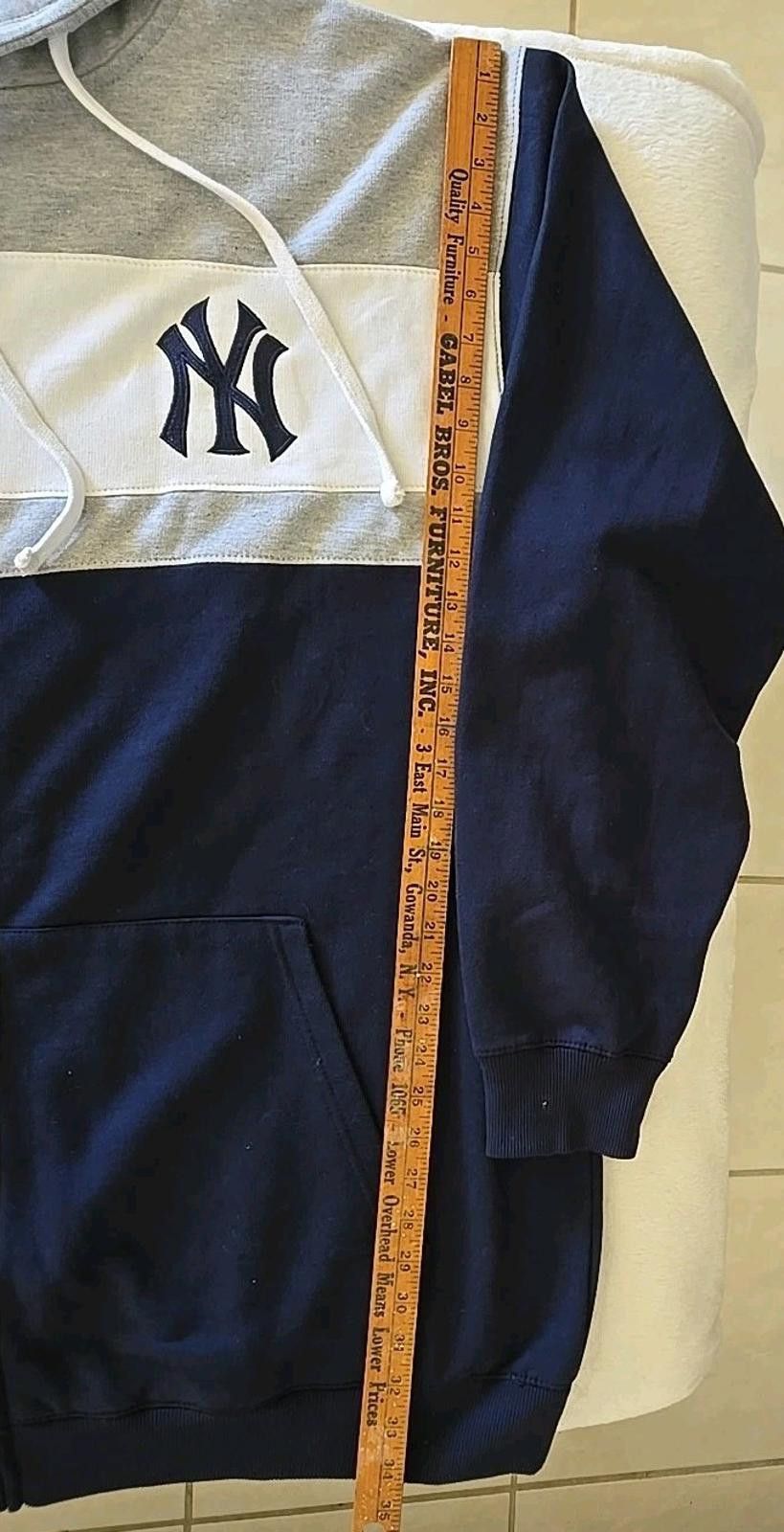 Majestic Aaron Judge 99 NY Yankees MLB Majestic Full-Zip Hoodie 3XLT Size US XXL / EU 58 / 5 - 8 Thumbnail