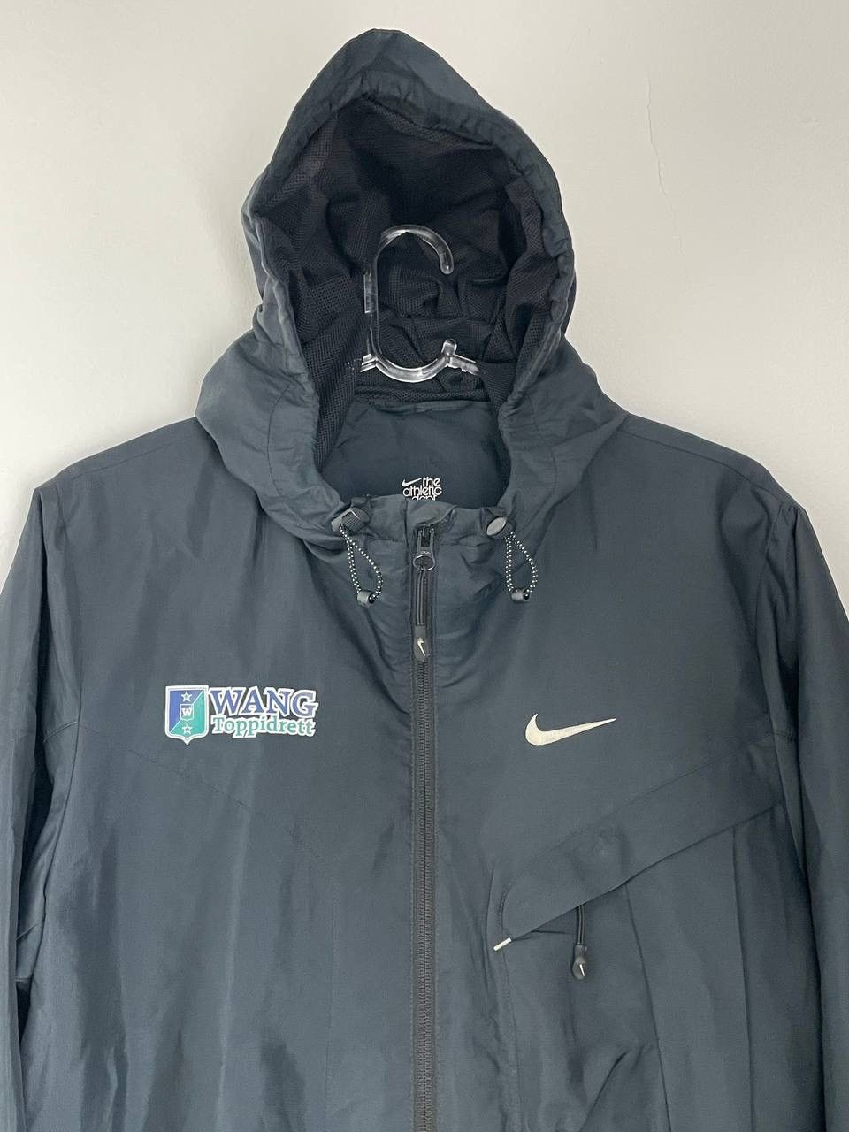 Nike × Vintage Nike Light Jacket Neylon Center Swoosh Oversized Y2K Size US S / EU 44-46 / 1 - 2 Thumbnail
