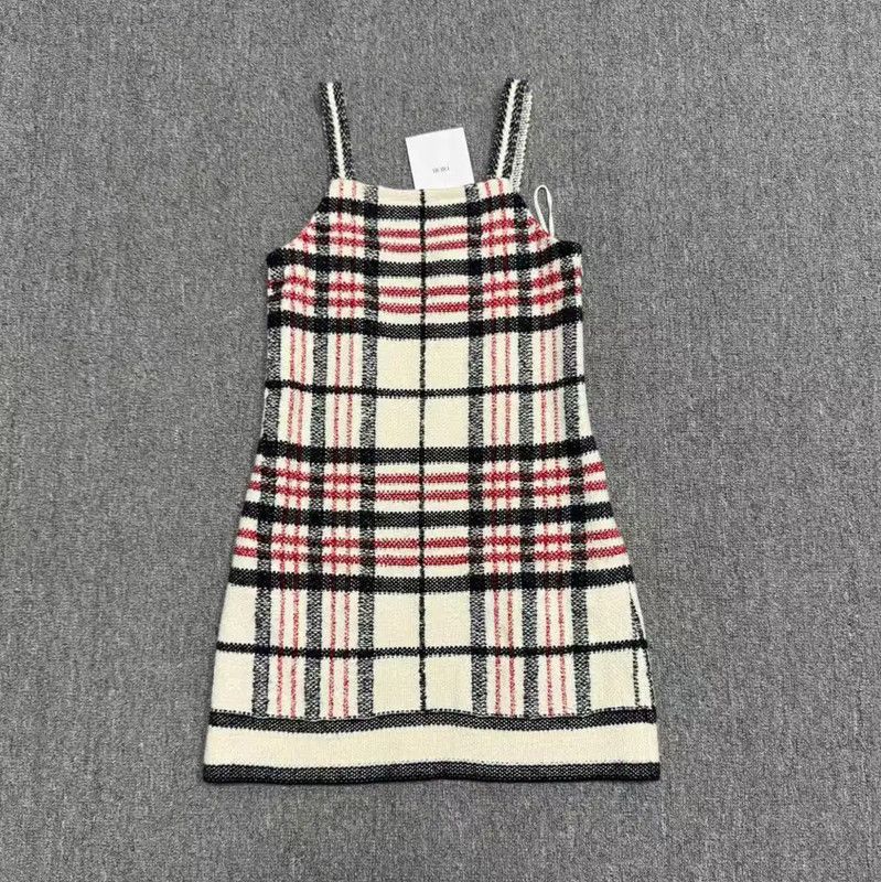 Dior Dior Red Cotton Logo Dress 0089 Size XS / US 0-2 / IT 36-38 - 1 Thumbnail