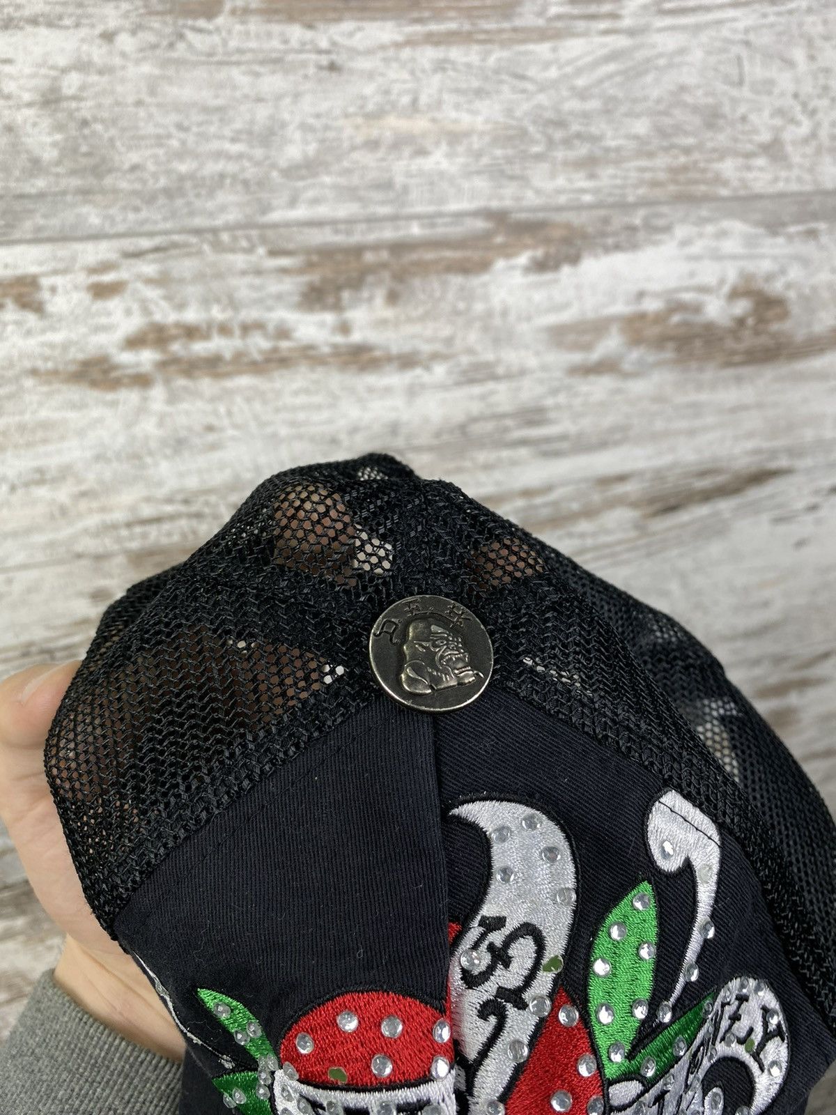 Christian Audigier × Ed Hardy × Vintage Mens Vintage Ed Hardy by Christian Audigier cap hats Japan Size ONE SIZE - 4 Thumbnail