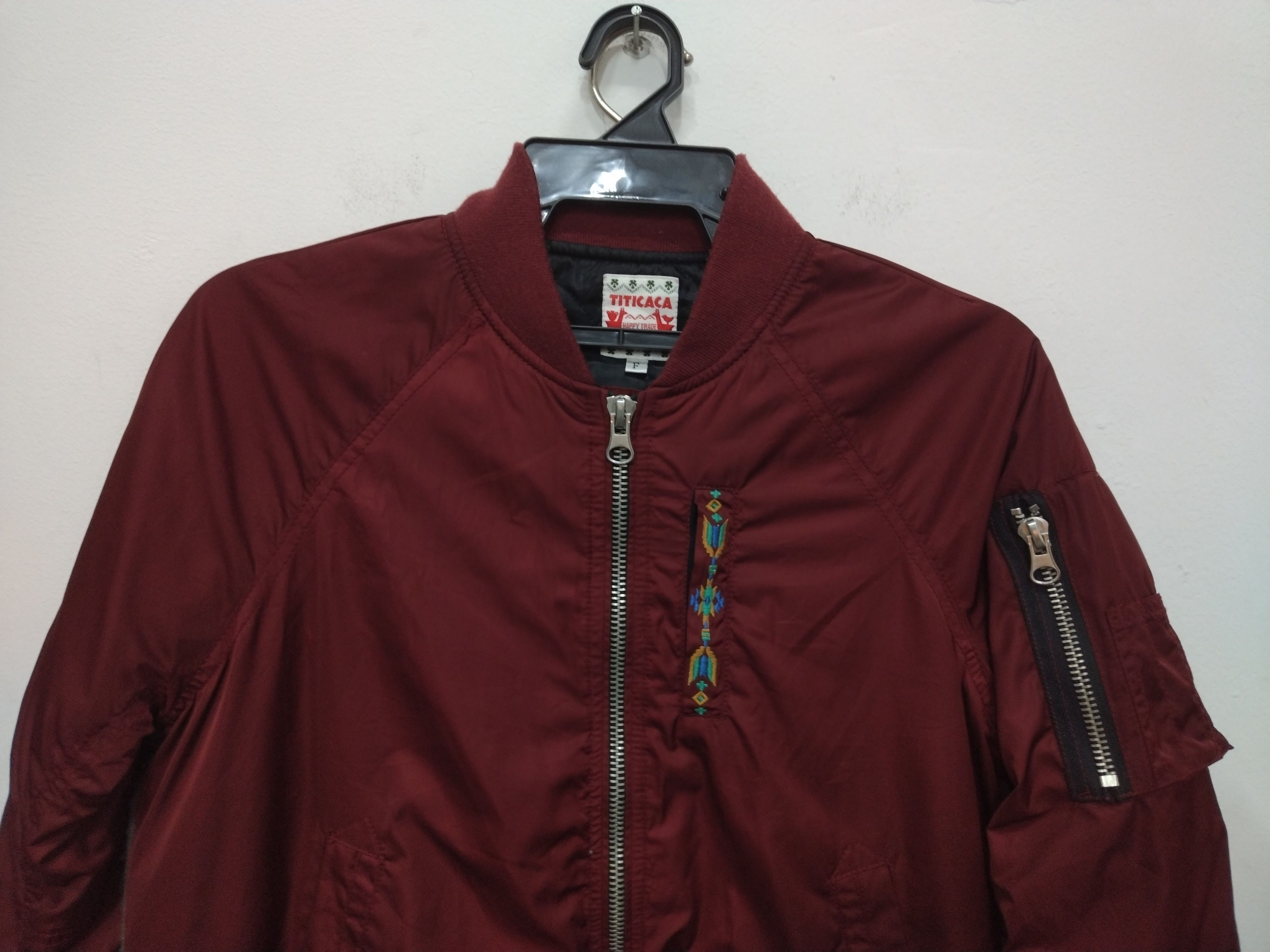 Japanese Brand VTG TITICACA NAVAJO BOMBER JACKET Size US S / EU 44-46 / 1 - 10 Thumbnail