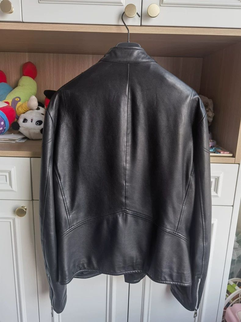 Versace Versace Men's leather jacket Size US L / EU 52-54 / 3 - 2 Thumbnail