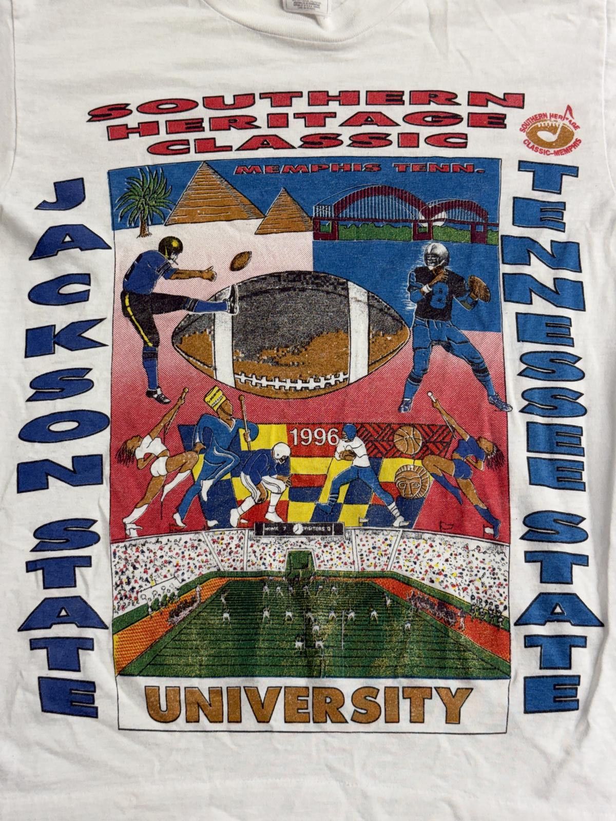 Other Vintage HBCU Football 1996 Southern Heritage Classic Memphis Size US S / EU 44-46 / 1 - 4 Thumbnail