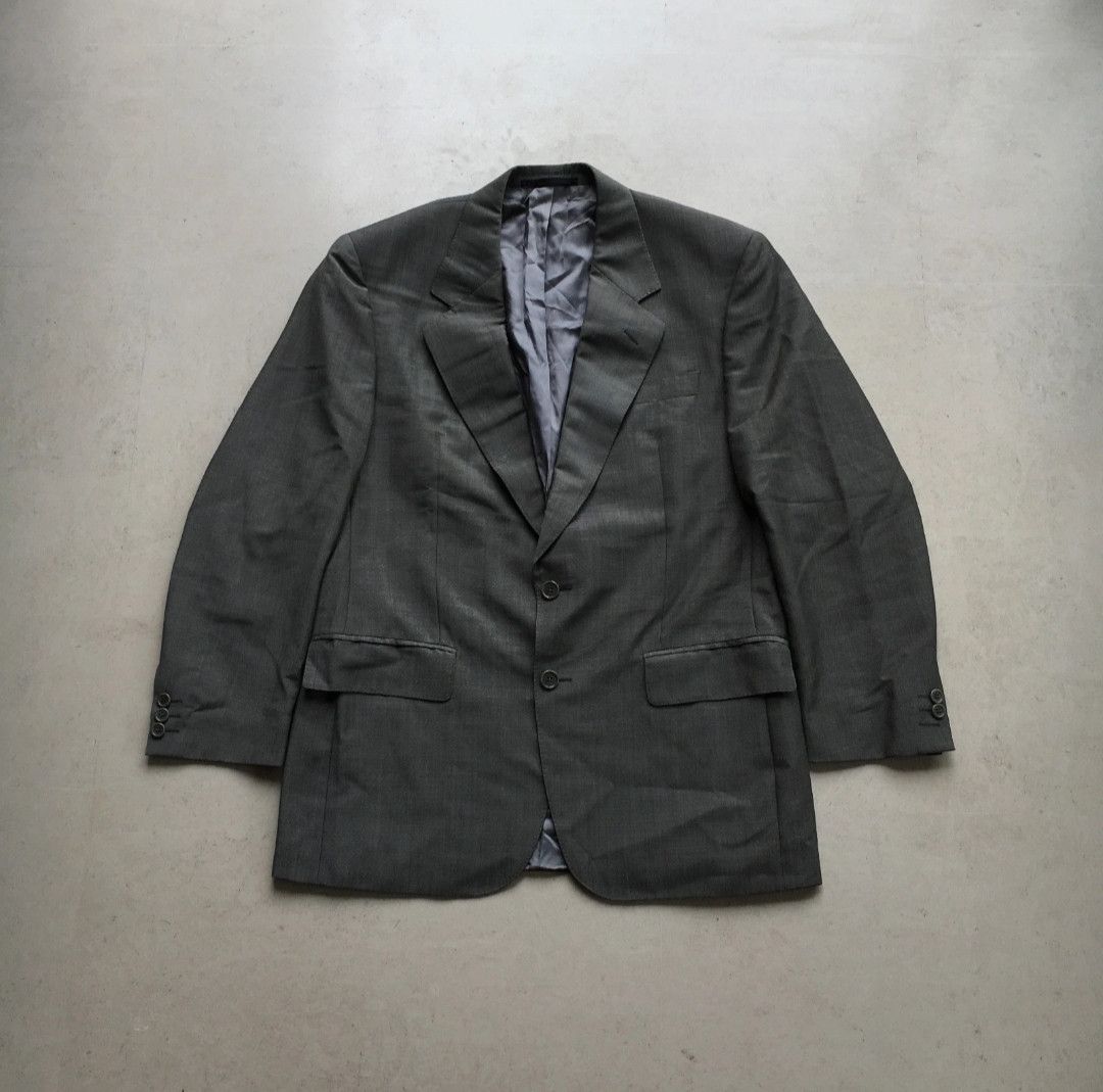 Burberry × Burberry Prorsum Vintage 90s Burberry Wool Blazer Suit