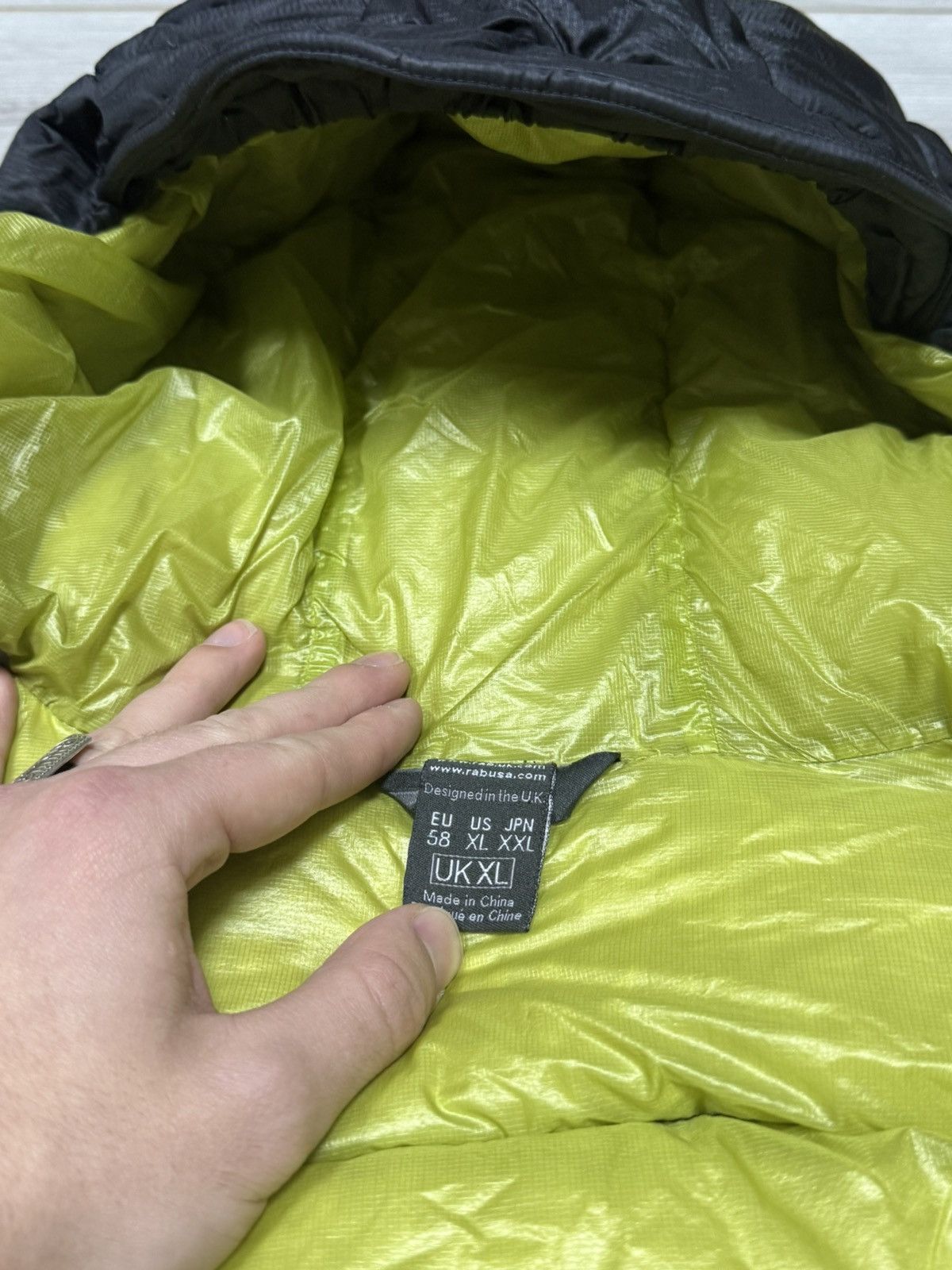 Rab Rab infinity endurance puffer down jacket pertex zip Size US XL / EU 56 / 4 - 9 Thumbnail