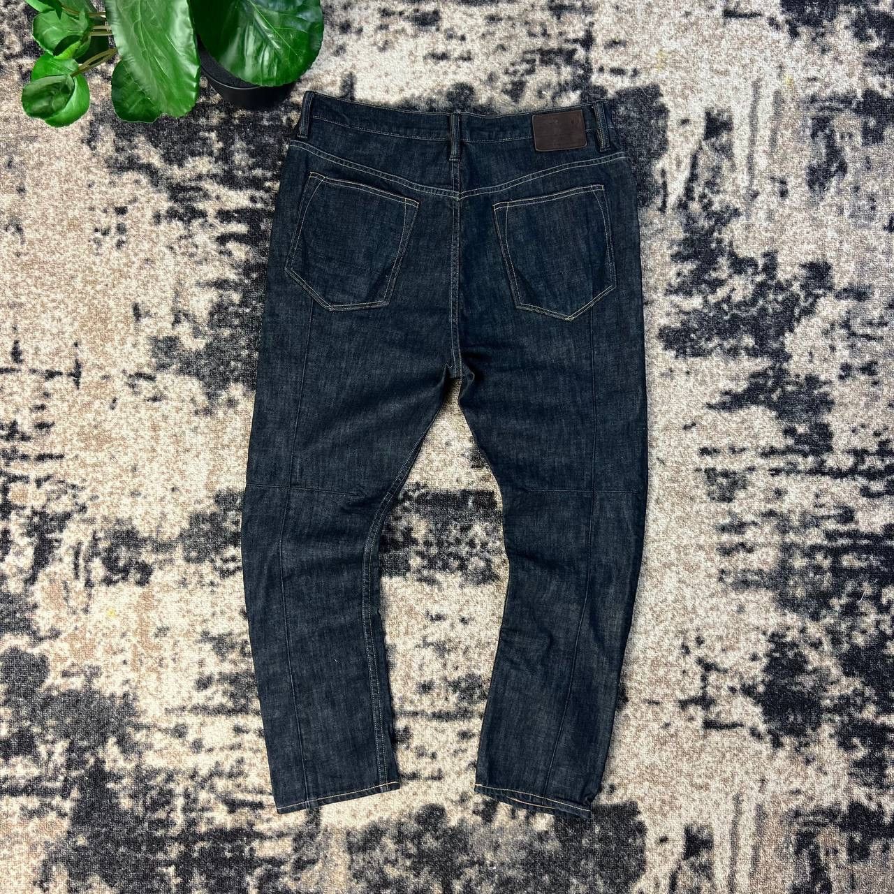 Allsaints Allsaints Spitalfield Japanese Style Denim Jeans Size US 34 / EU 50 - 2 Thumbnail