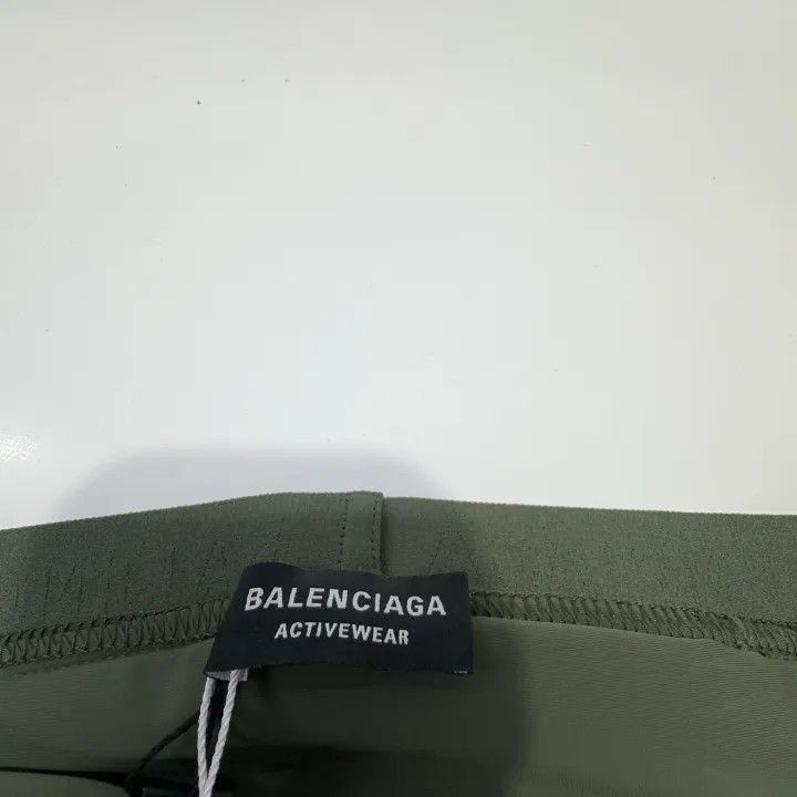 Balenciaga Balenciaga Balenciaga SS23 Olive HighWaist Sports Pants -2 Size US 28 / EU 44 - 6 Thumbnail