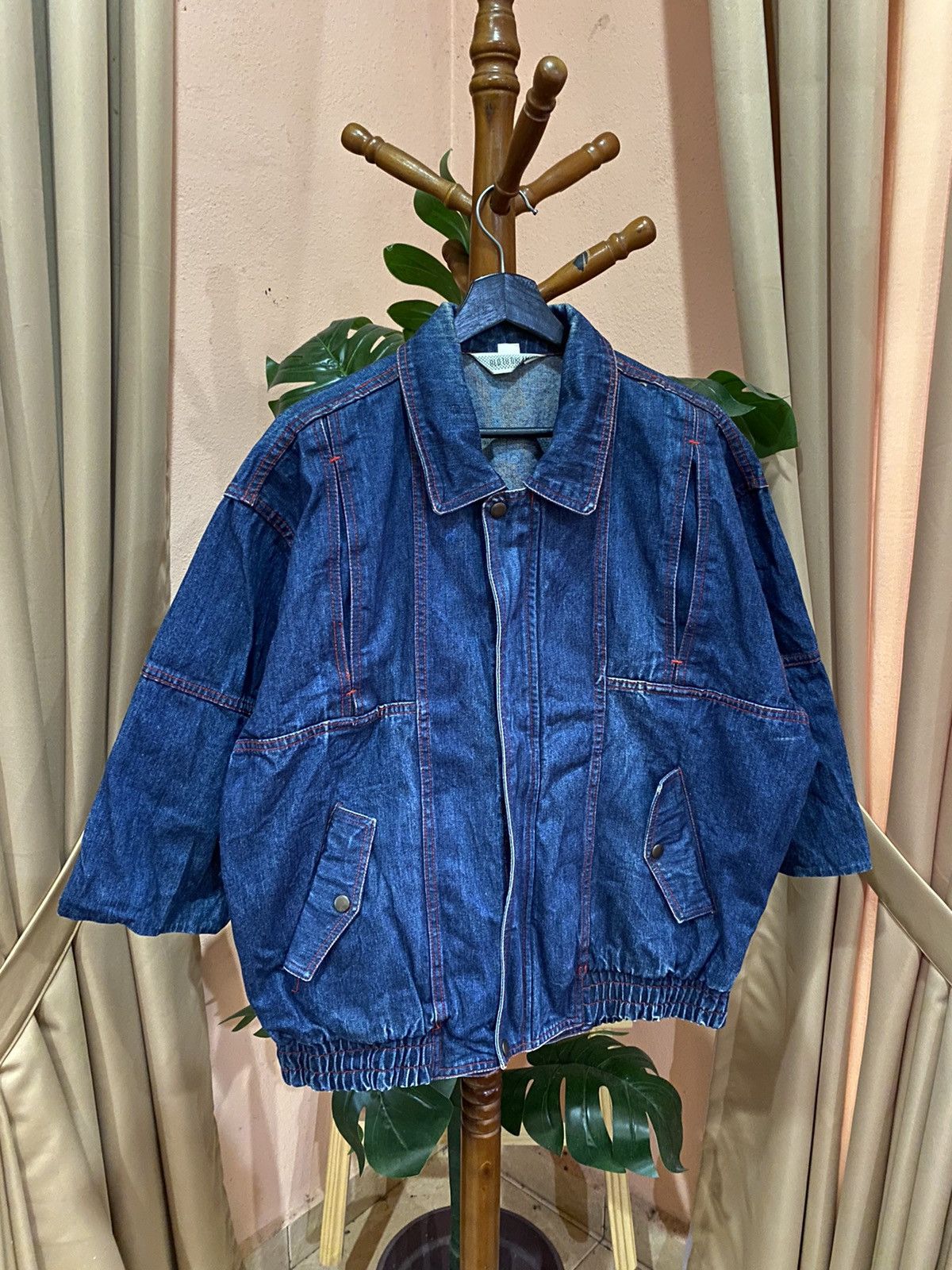Other VINTAGE 90S HIPPIES OLD TO DREAM DENIM JACKET Size XL / US 12-14 / IT 48-50 - 3 Thumbnail