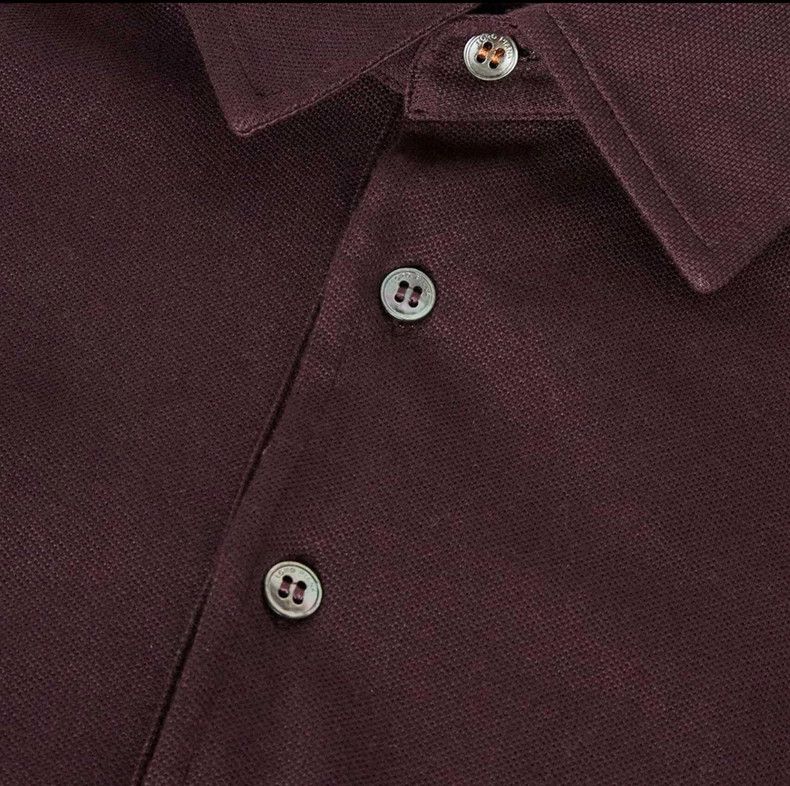 Loro Piana LORO PIANA Brown POLO shirt, short sleeves Size US XL / EU 56 / 4 - 7 Thumbnail