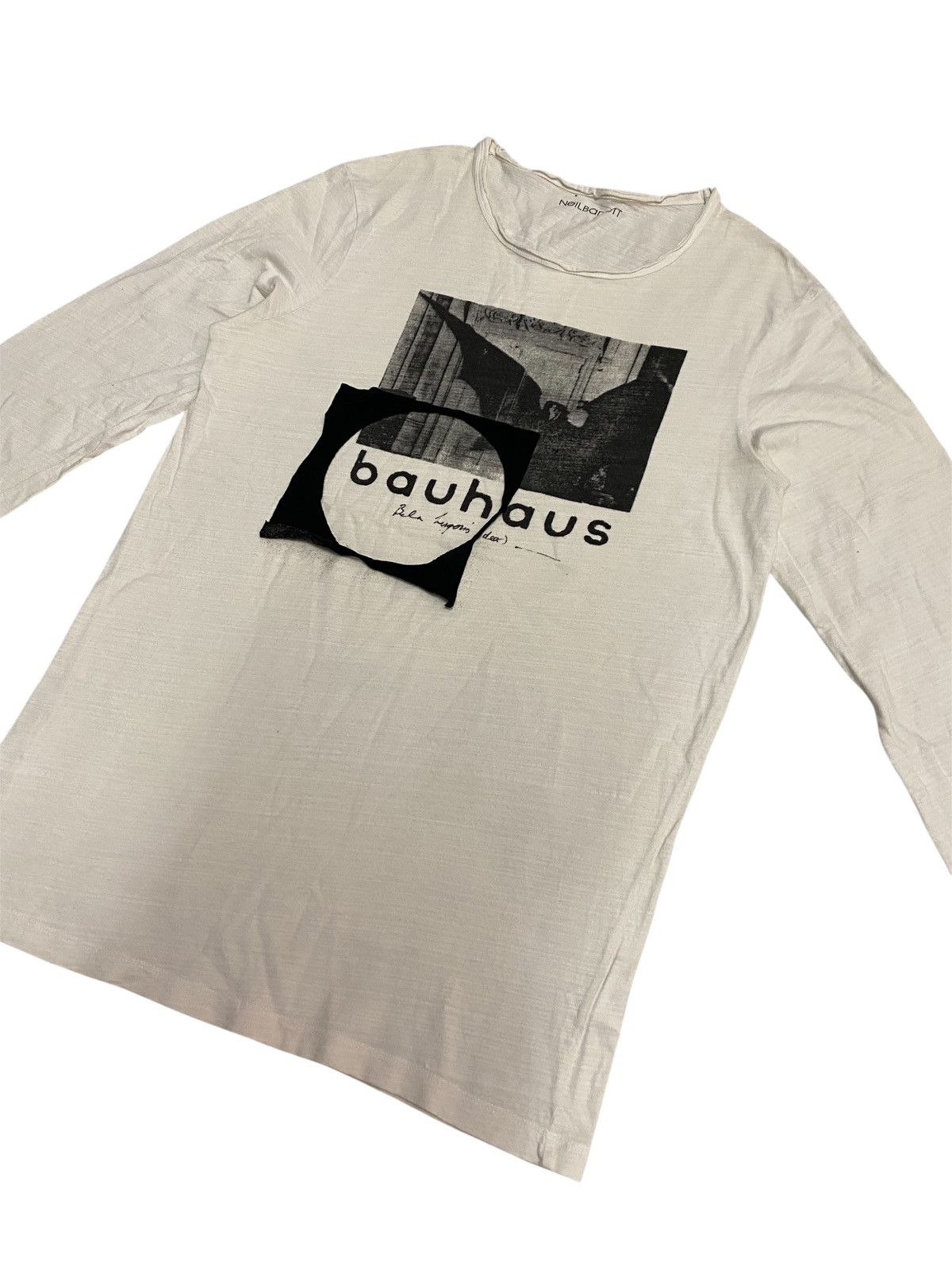 Neil Barrett Niel Barret x bauhaus punk band longsleeve shirts Size US M / EU 48-50 / 2 - 1 Thumbnail