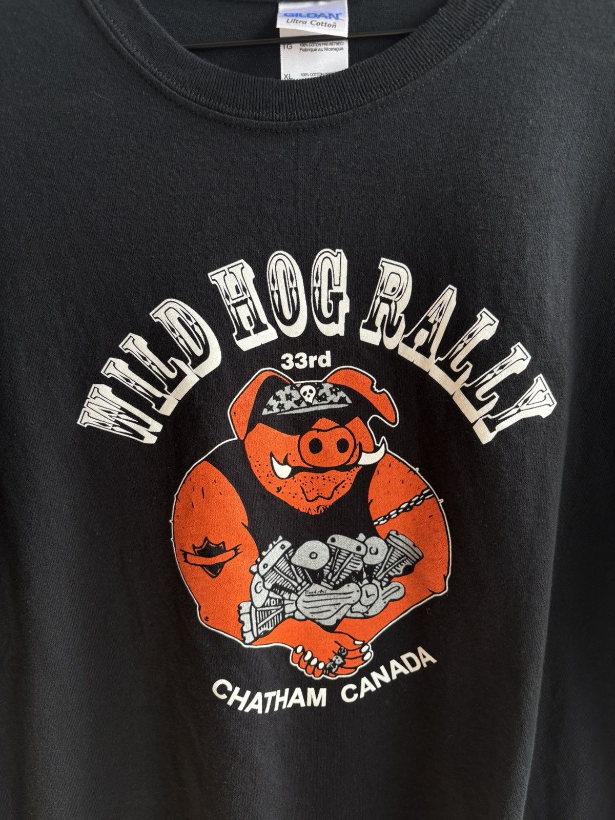 Harley Davidson Vintage Streetwear Harley Davidson Biker Motorcycle T-shirt Size US XL / EU 56 / 4 - 2 Thumbnail