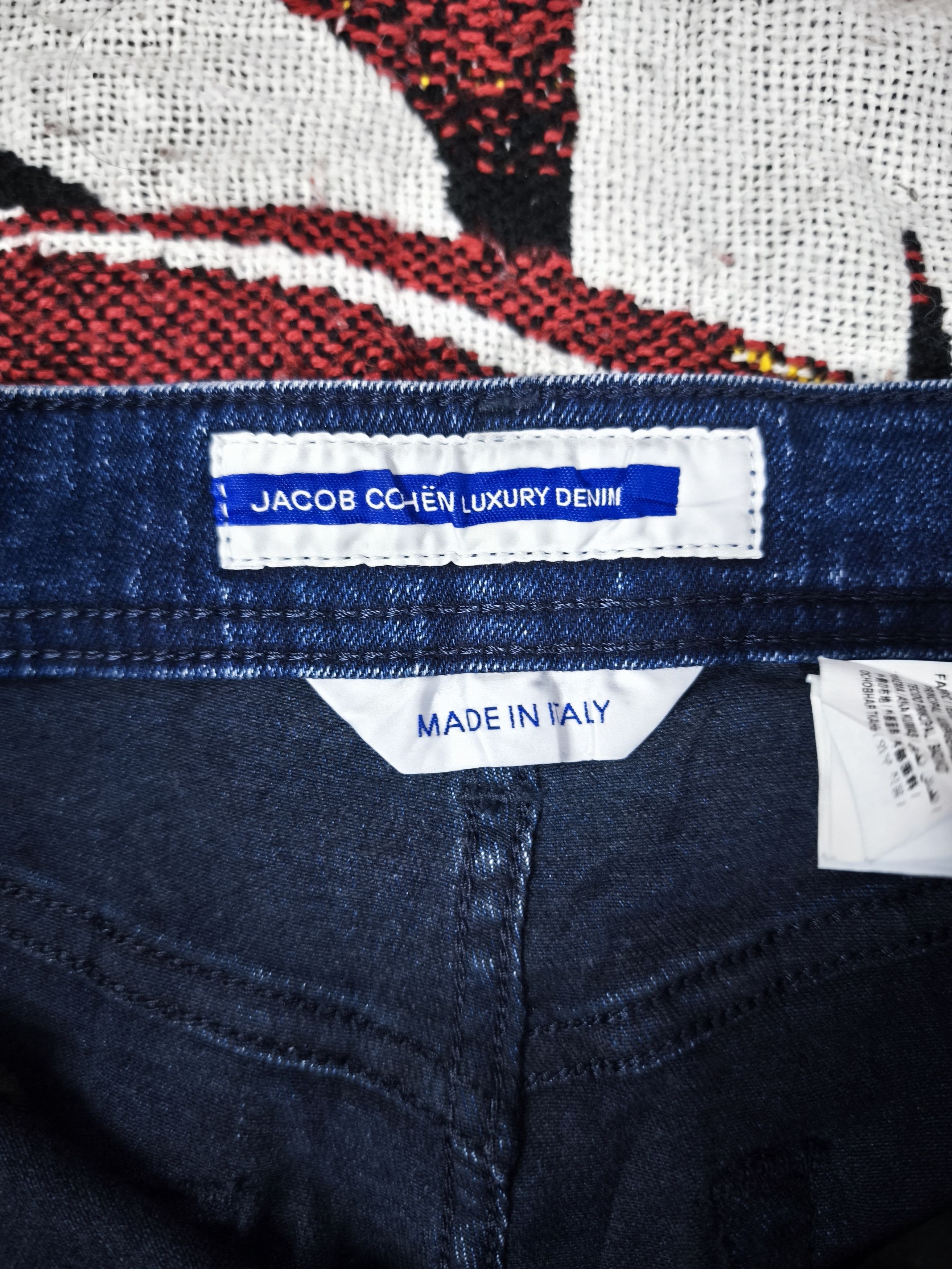 Jacob Cohen Authentic Jacob Cohen Denim Jeans Olive Badge Size US 31 - 9 Thumbnail