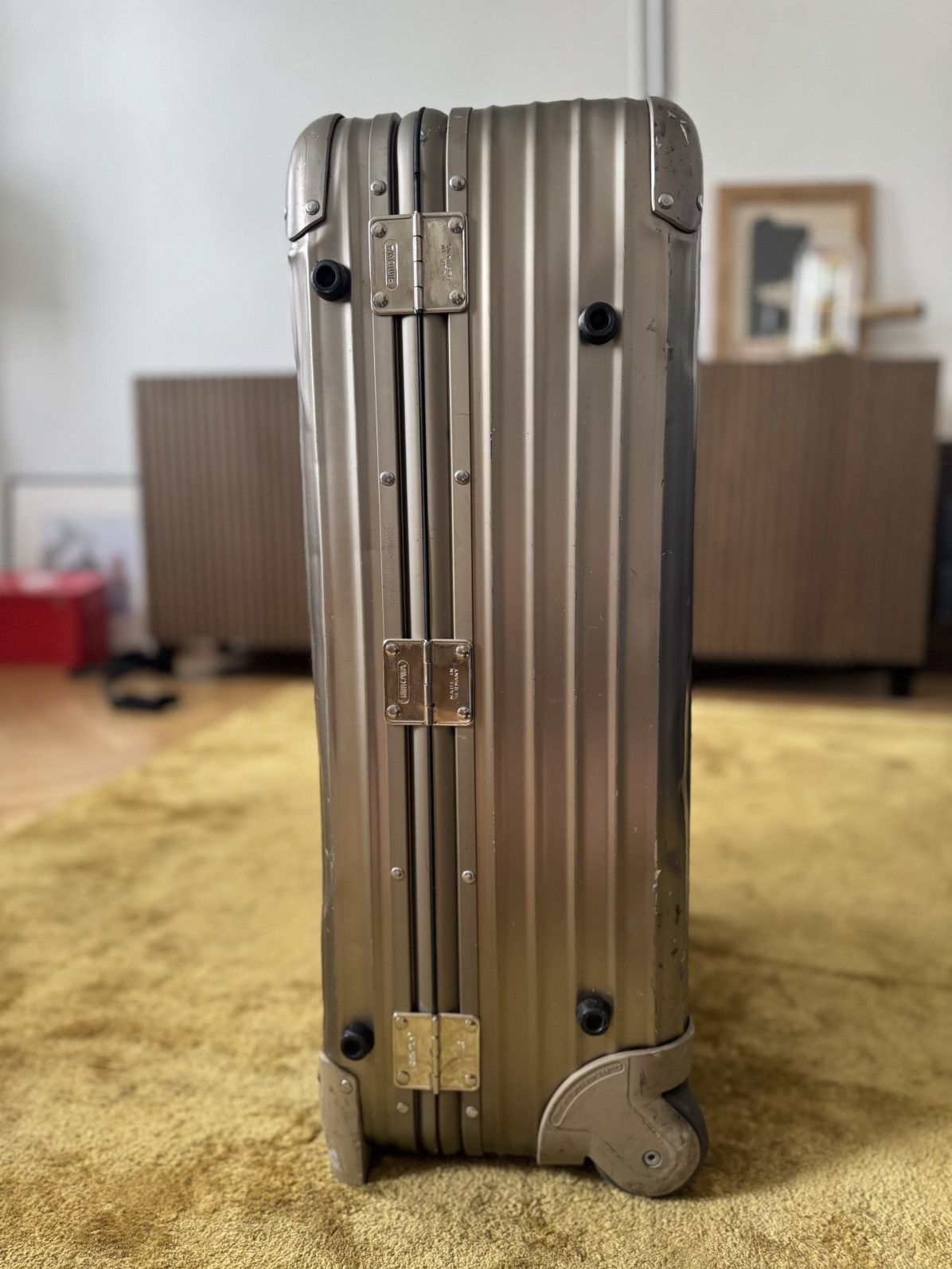 Rimowa RARE Rimowa Topas Titanium PrivateJet Limited Trolley 944.63 Size ONE SIZE - 6 Thumbnail