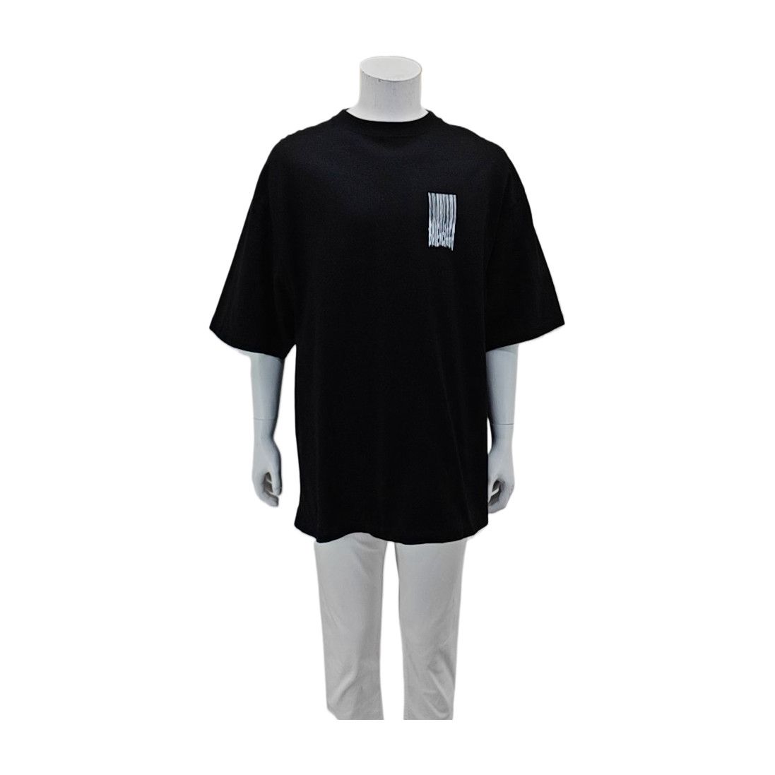 Balenciaga Balenciaga Barcode Print T-Shirt Size XS Size US XS / EU 42 / 0 - 1 Thumbnail
