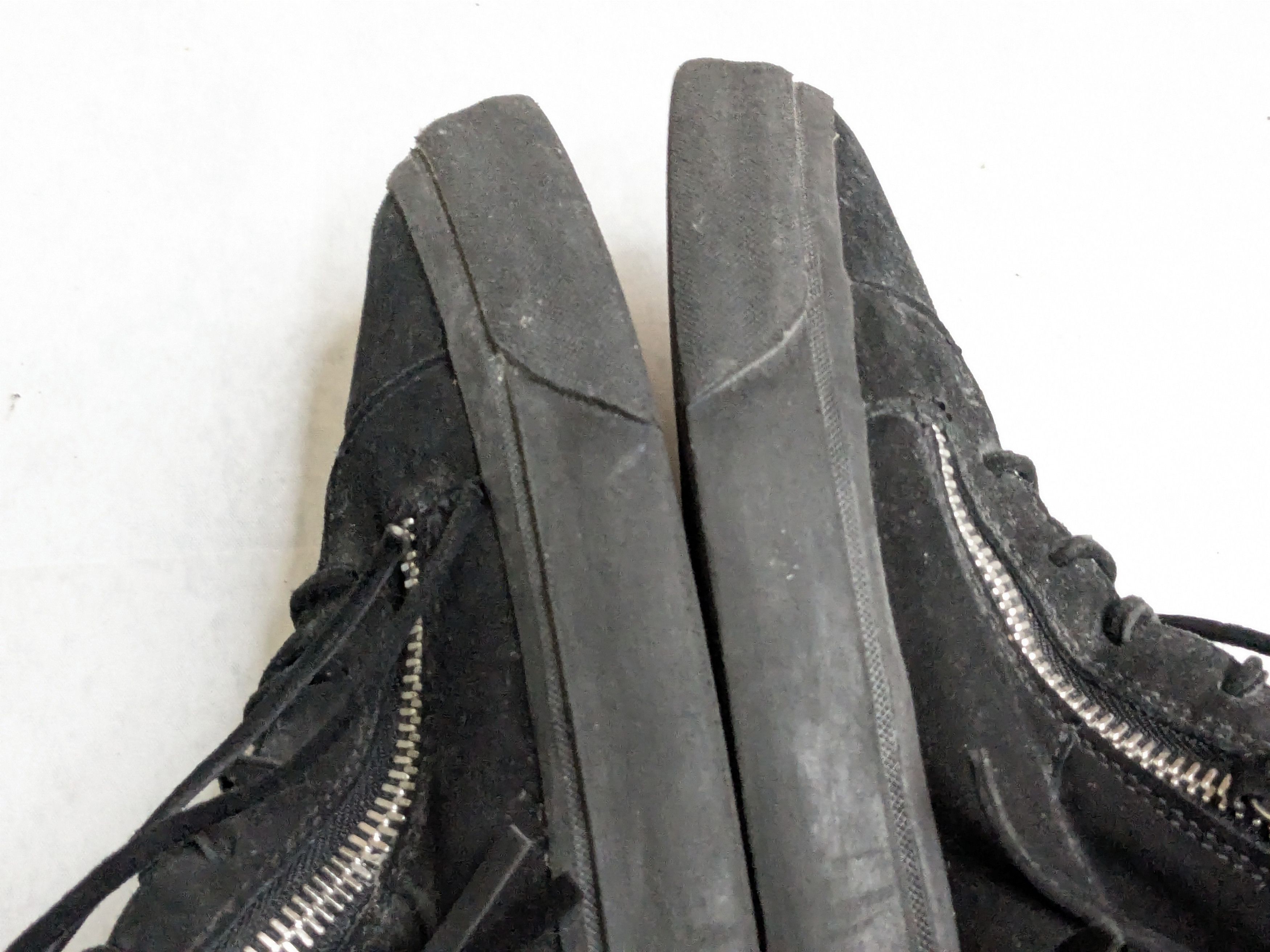 Giuseppe Zanotti Giuseppe Zanotti Sneakers Black Suede Fringe 11 44 High Tops Size US 11 / EU 44 - 6 Thumbnail