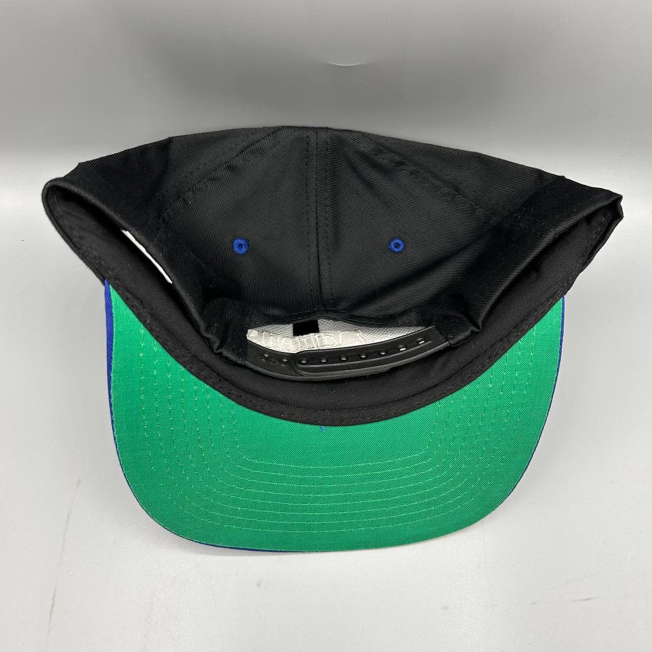 Other Vintage Aaron Carrier Hat Men Black Blue Snap Back Cap Size ONE SIZE - 5 Thumbnail