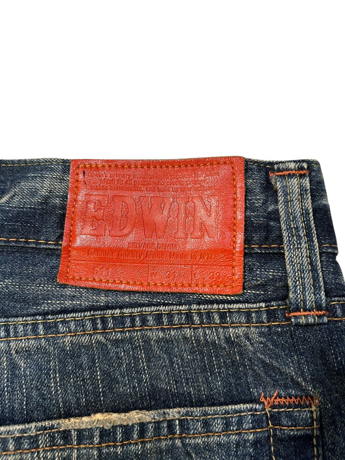 Edwin × Kapital × Vintage Vintage Edwin Flare Japanese Punk Style Denim Jeans Size US 33 - 9 Thumbnail